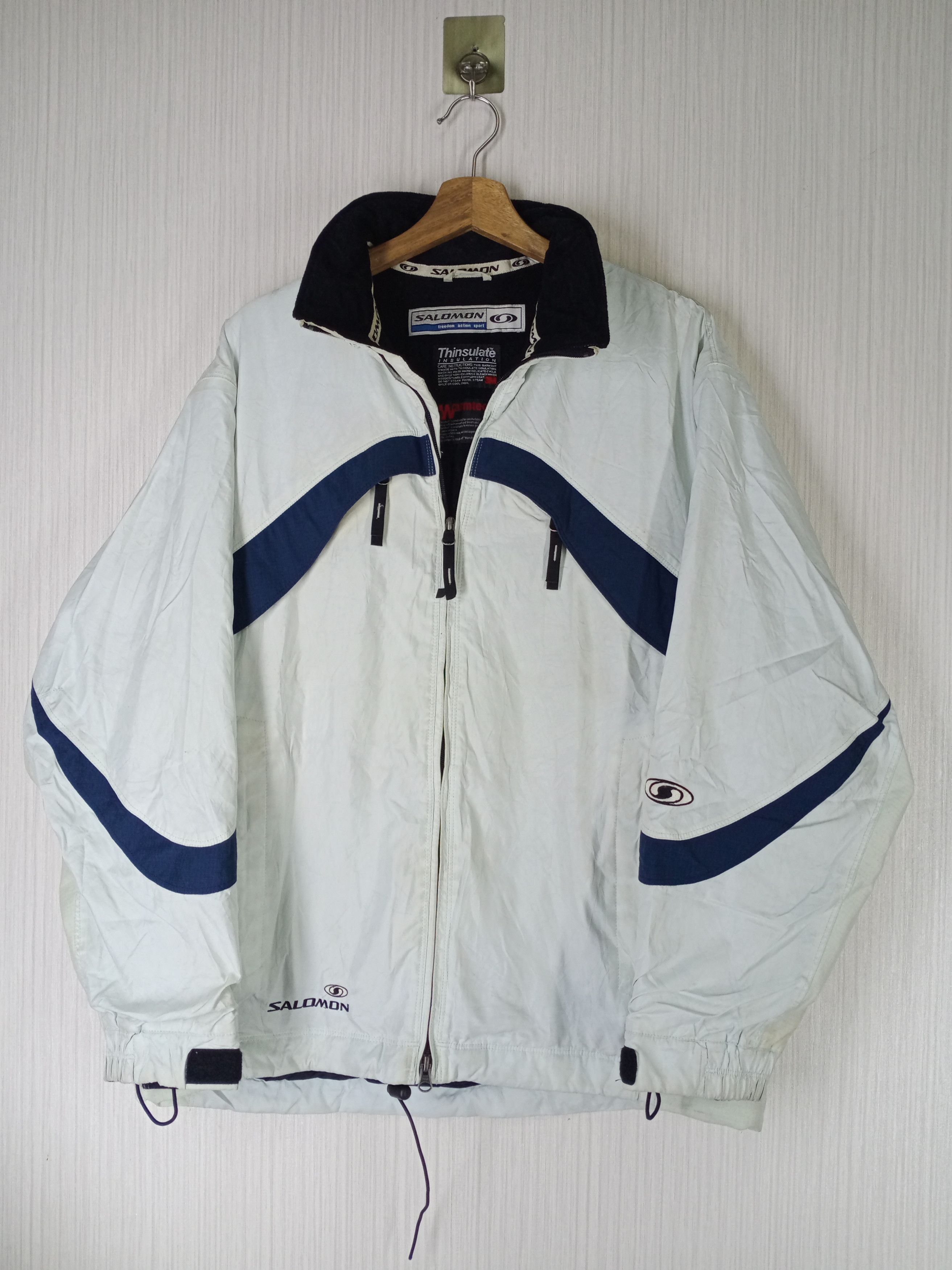 Salomon Vintage Salomon Warmtech Jacket Size US M / EU 48-50 / 2 - 1 Thumbnail
