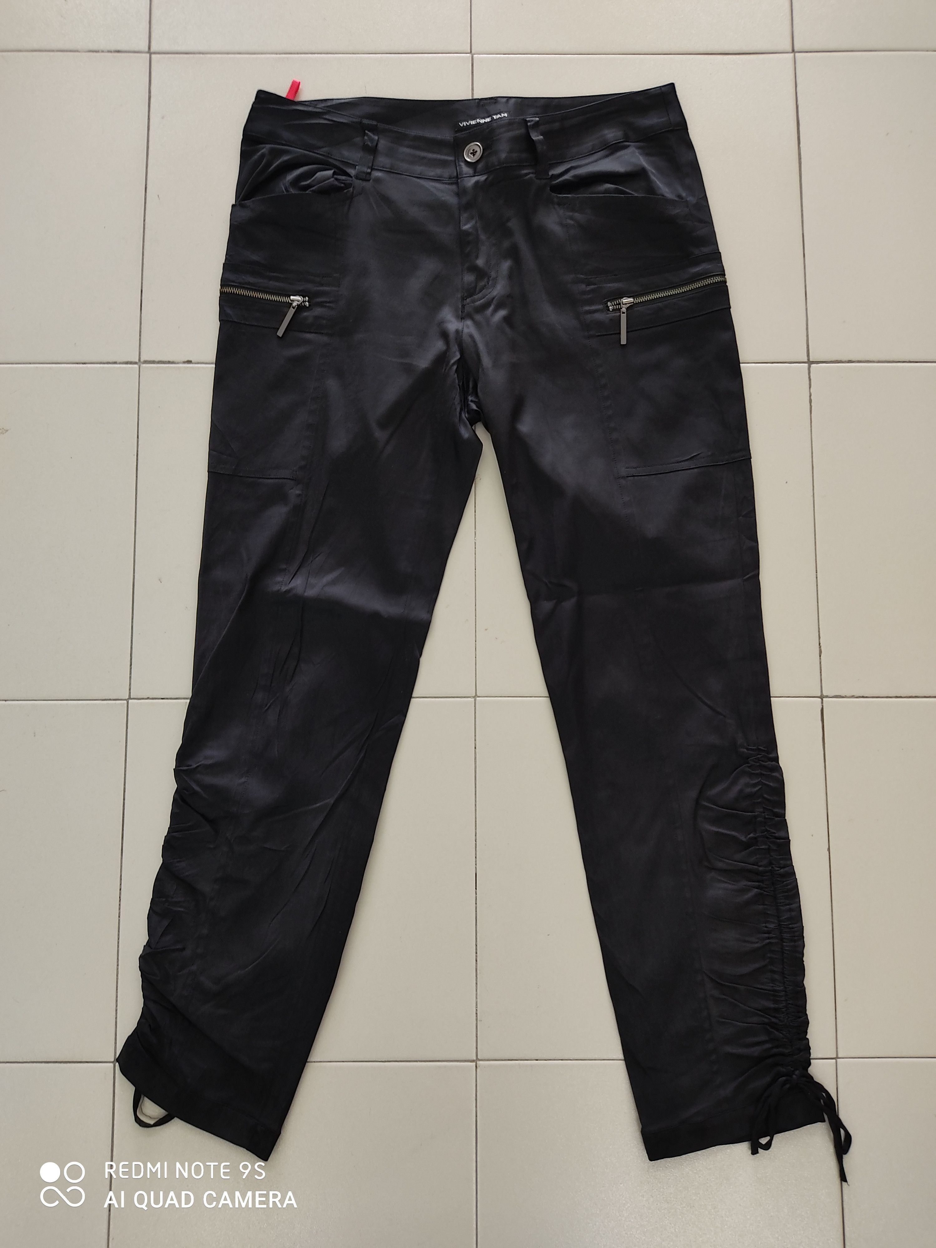 Japanese Brand Vivienne Tam Multipocket Utility Cargo Spring Leg Pant Size 33" - 1 Thumbnail