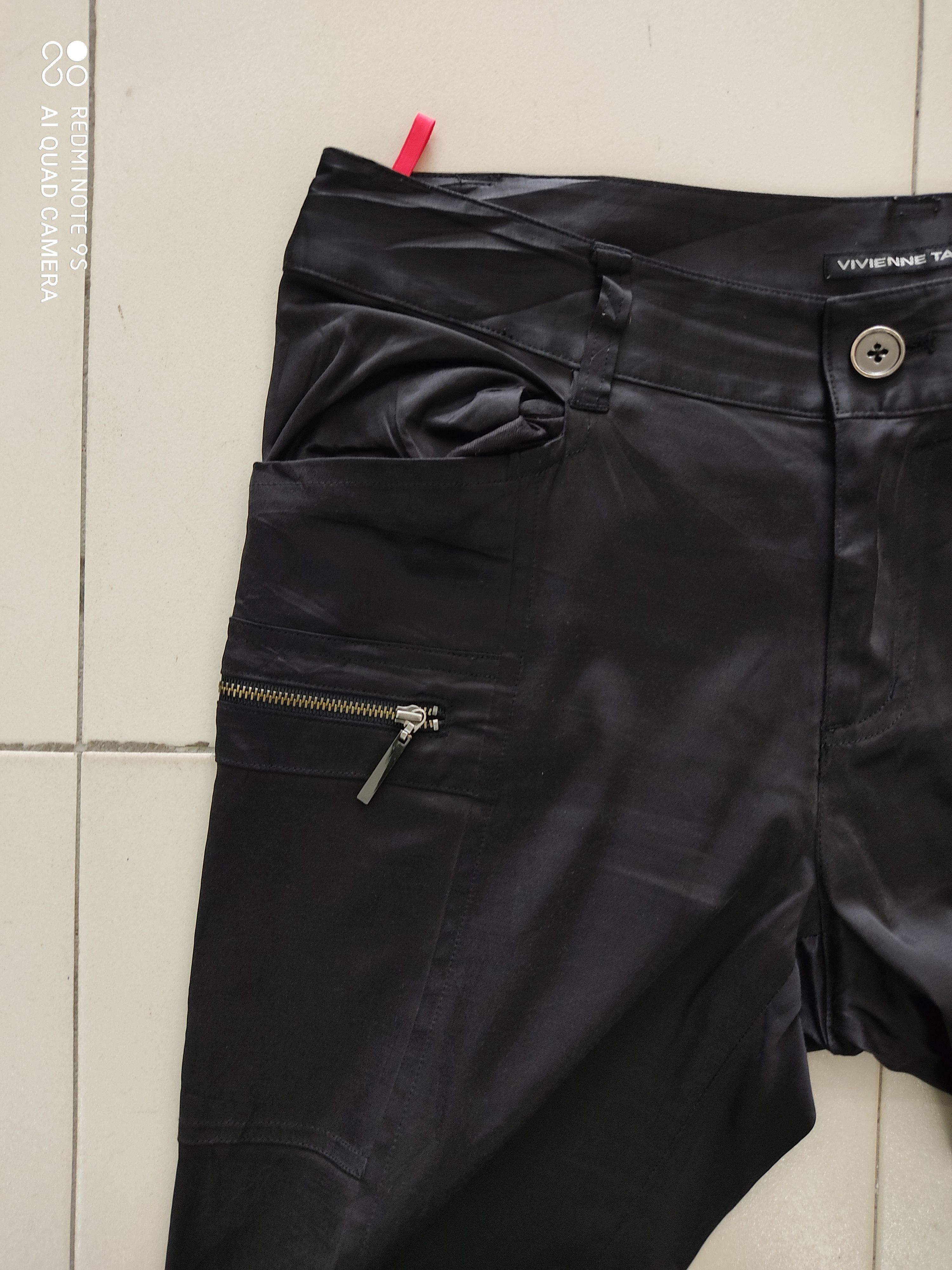 Japanese Brand Vivienne Tam Multipocket Utility Cargo Spring Leg Pant Size 33" - 7 Thumbnail