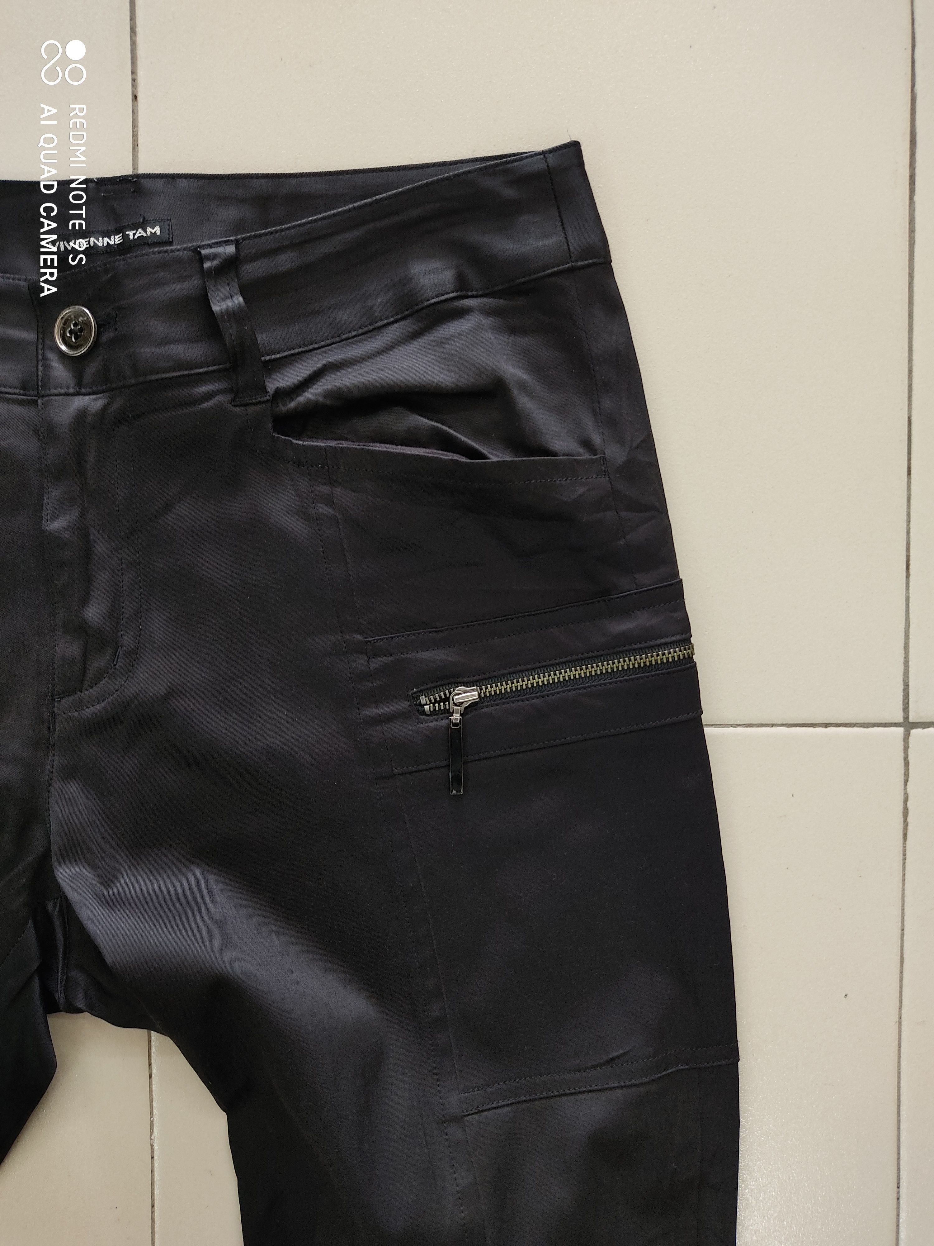 Japanese Brand Vivienne Tam Multipocket Utility Cargo Spring Leg Pant Size 33" - 6 Thumbnail