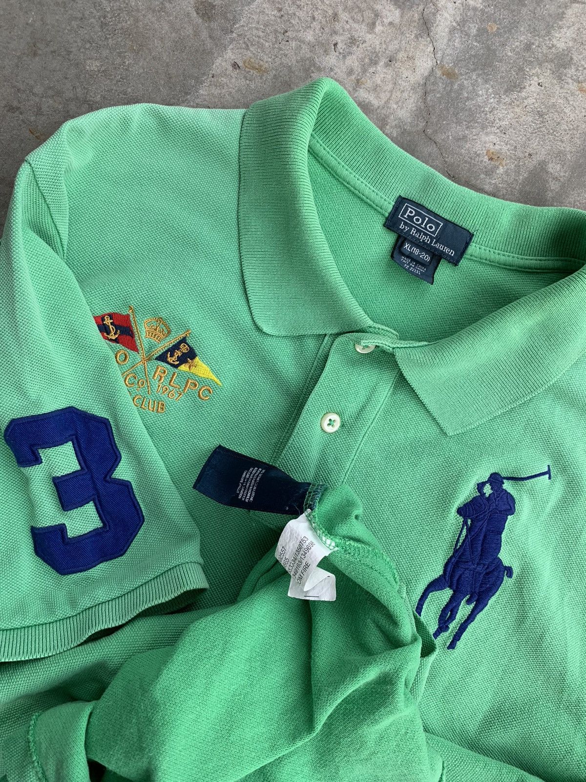 Polo Ralph Lauren × Vintage Vintage Polo Ralph Lauren Polo Tshirt Size US M / EU 48-50 / 2 - 2 Thumbnail