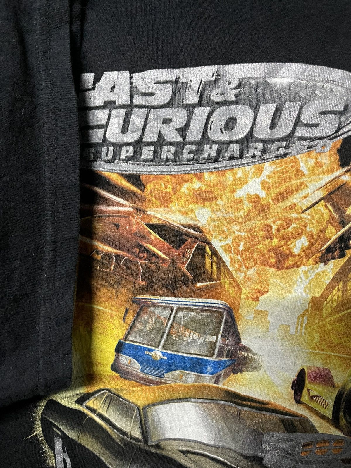 Vintage Fast & Furious Supercharged Universal Studio Movie Tee Size US XXL / EU 58 / 5 - 8 Thumbnail