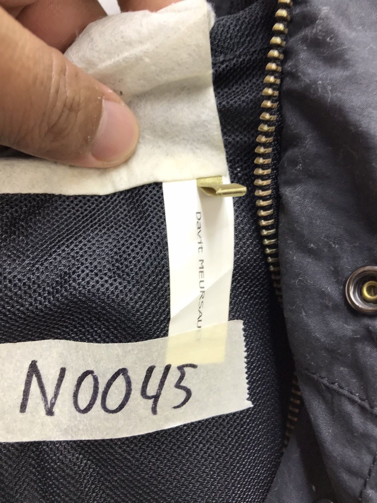 Davit Meursault Japan Steals!! David Meursault Designer Nylon Jacket Size US L / EU 52-54 / 3 - 9 Thumbnail