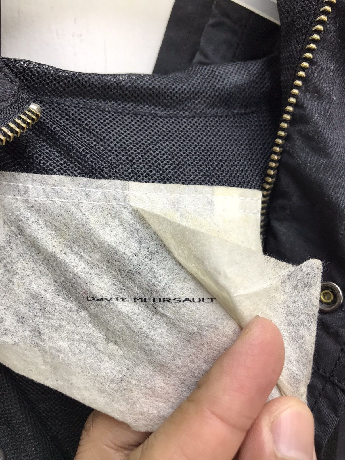 Davit Meursault Japan Steals!! David Meursault Designer Nylon Jacket Size US L / EU 52-54 / 3 - 8 Thumbnail