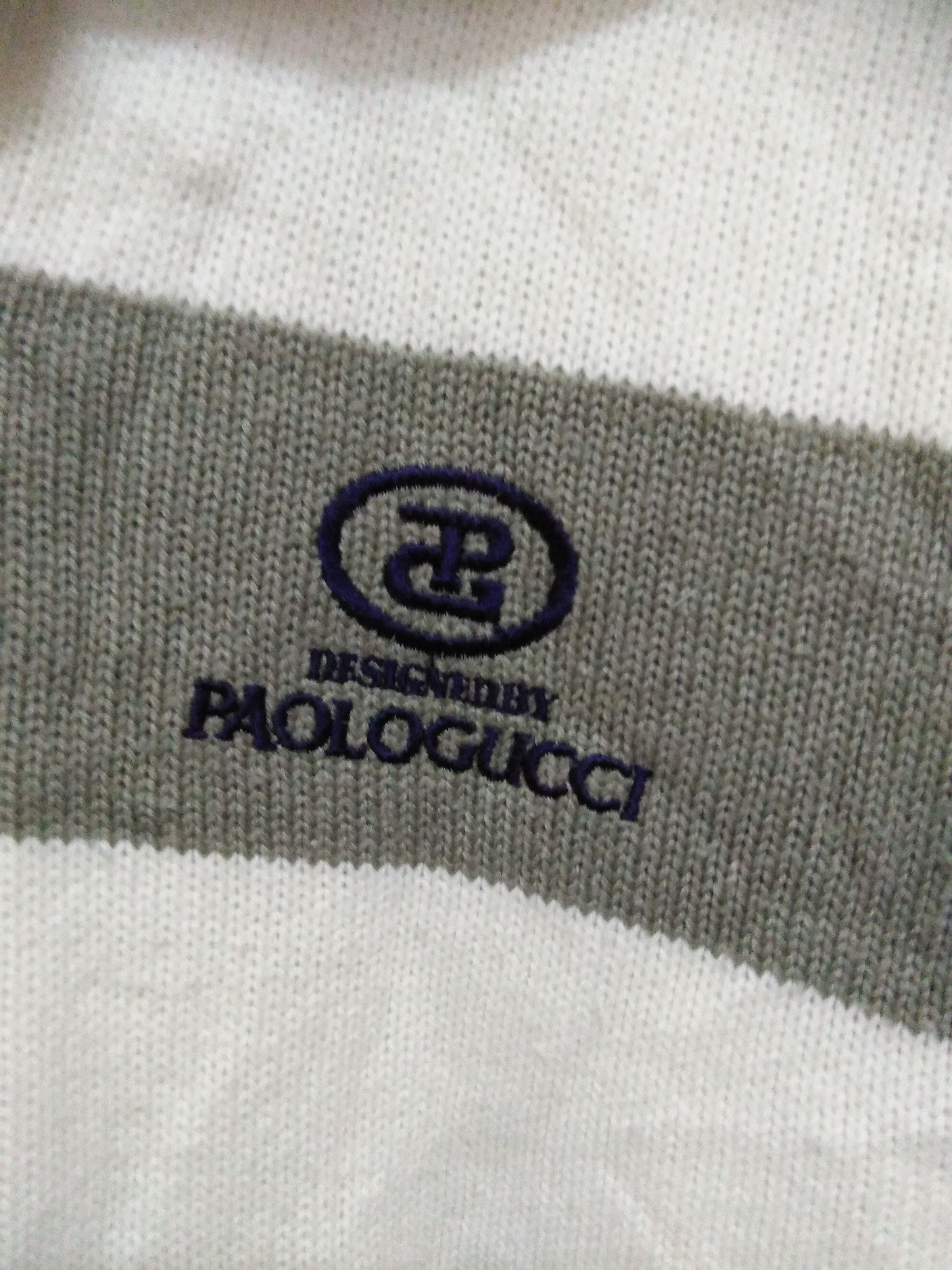 Paolo Gucci PAOLO GUCCI polo sweater (A43) Size US M / EU 48-50 / 2 - 3 Thumbnail