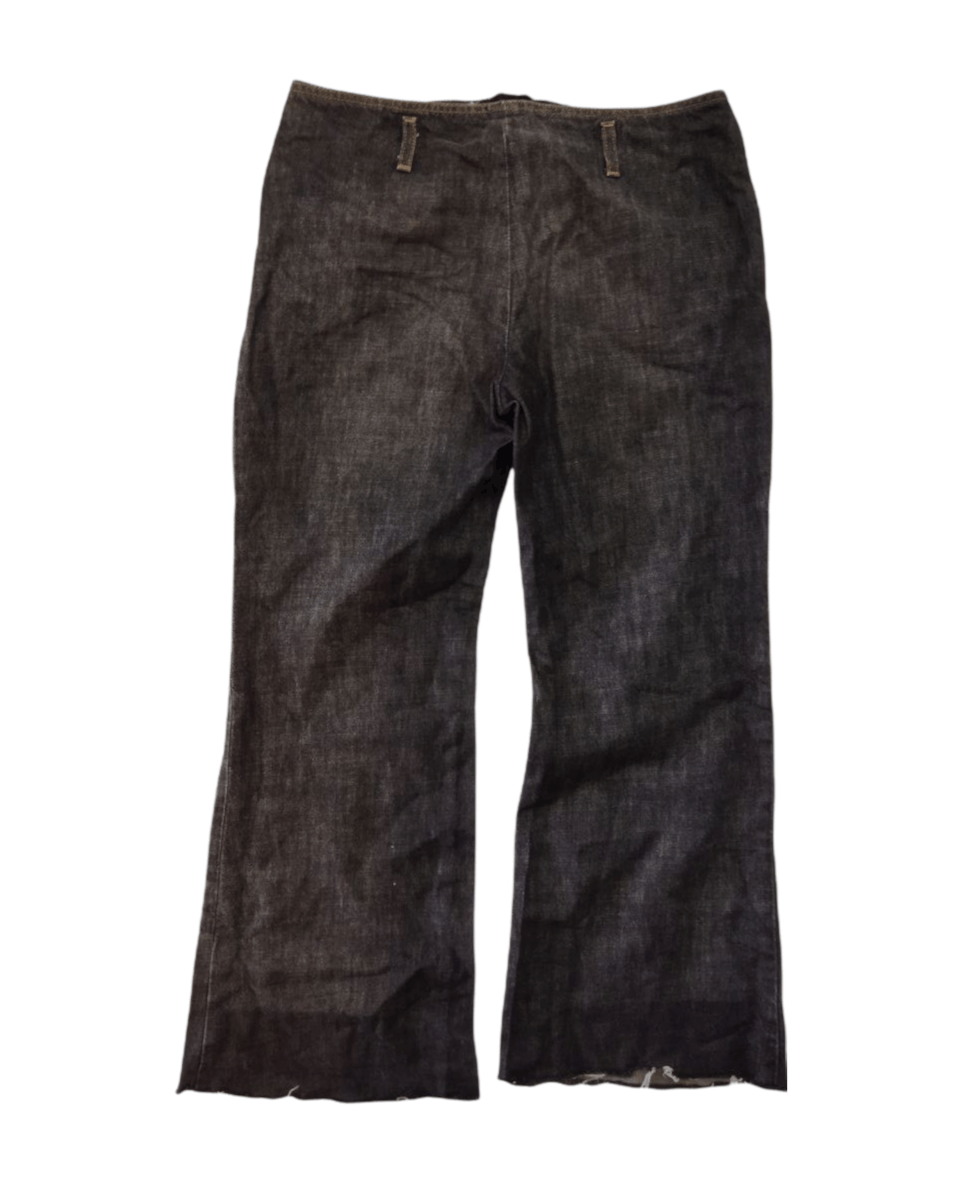 Roberto Cavalli Just Cavalli Cropped Pants Size 27" / US 4 / IT 40 - 2 Thumbnail