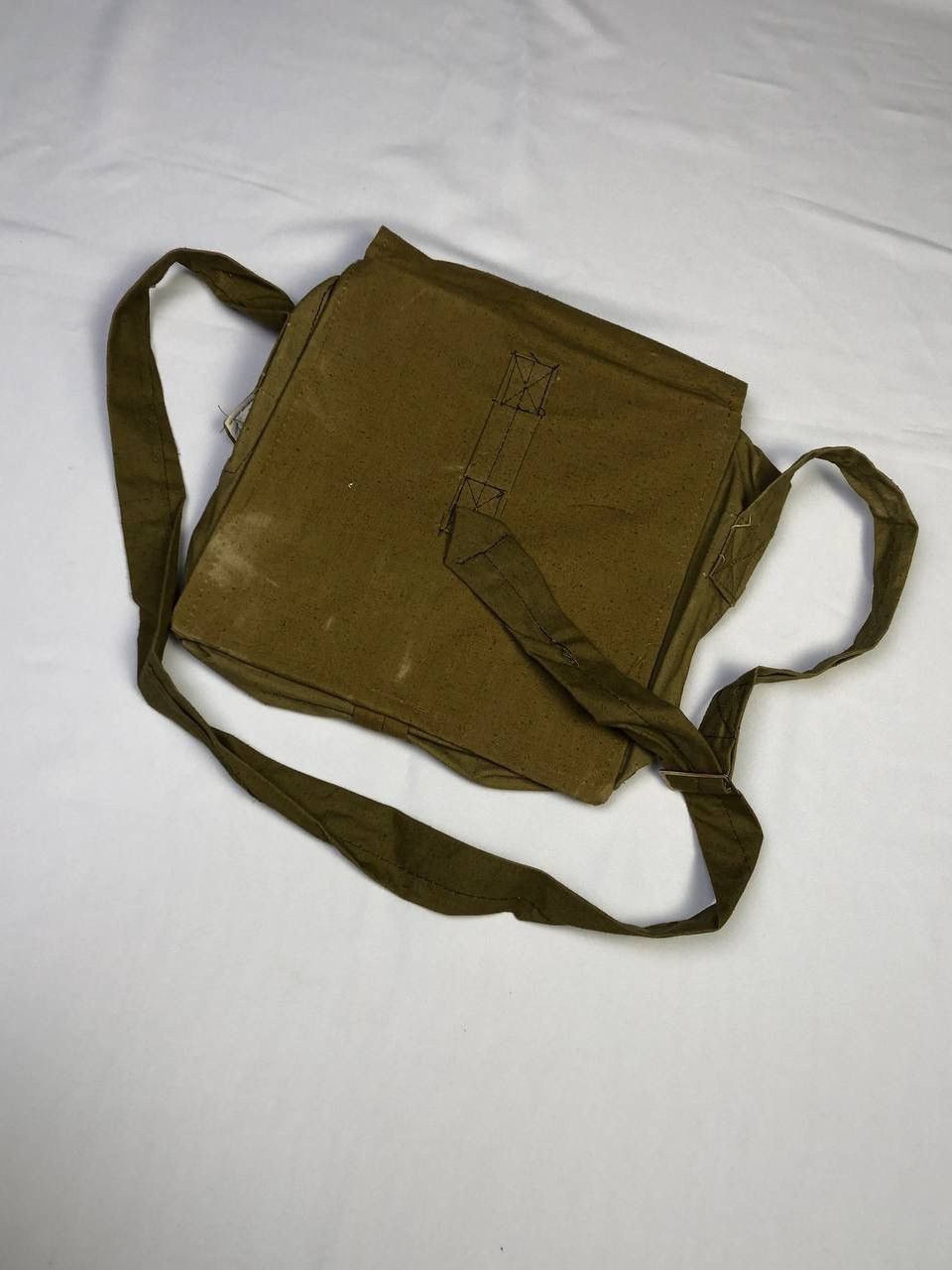 Japanese Brand Vintage Military Red Cross Army Crossbody Trashed Bag USSR Size ONE SIZE - 3 Thumbnail