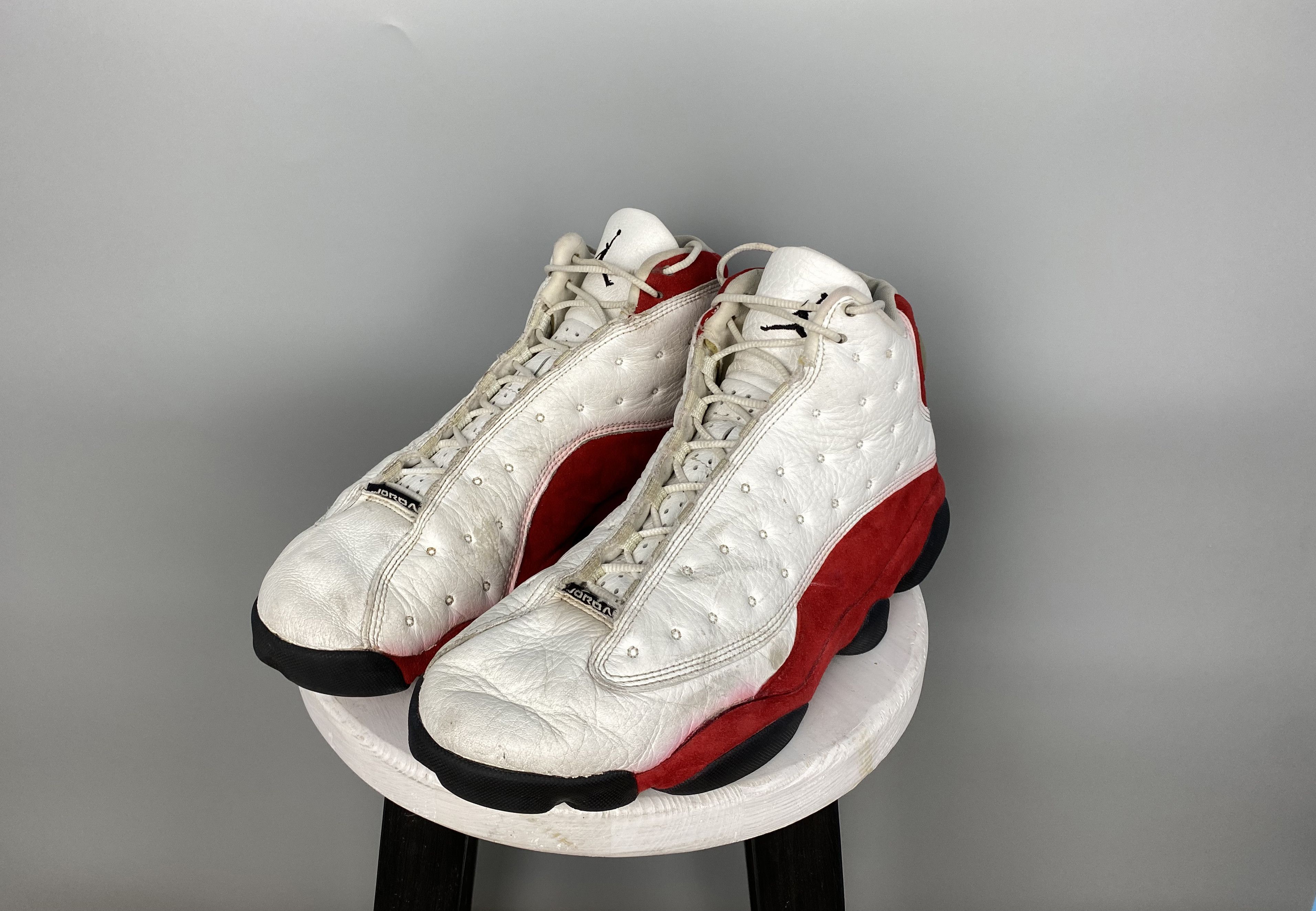 Jordan Brand Jordan 13 OG Cherry (1998) Hi Top Sneakers Size US 13 / EU 46 - 2 Thumbnail