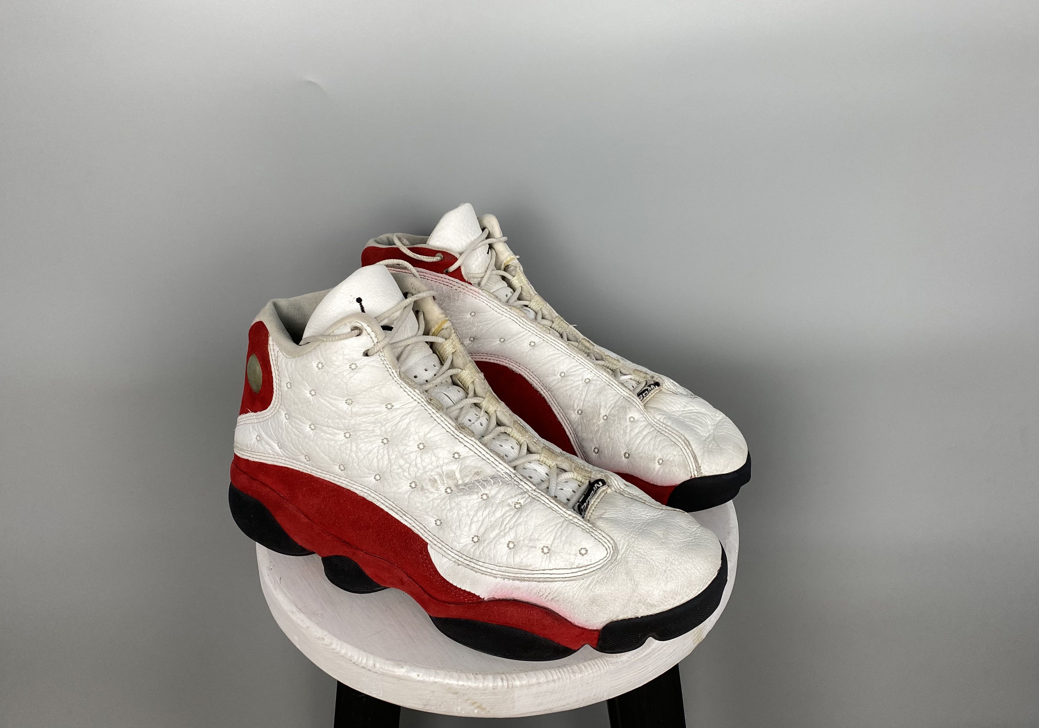 Jordan Brand Jordan 13 OG Cherry (1998) Hi Top Sneakers Size US 13 / EU 46 - 4 Thumbnail