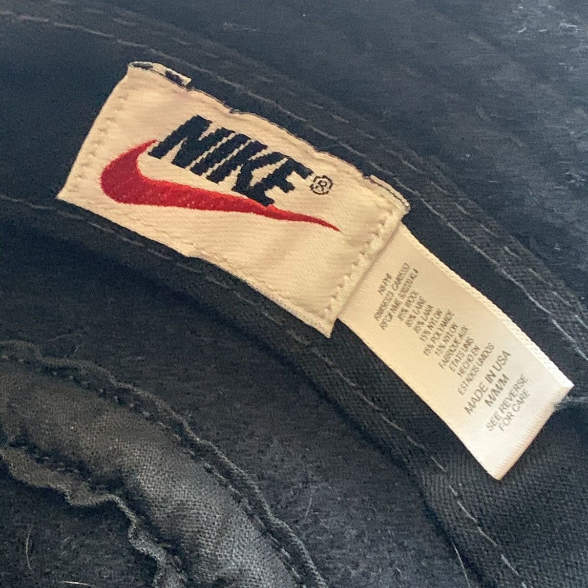 Nike Vintage 1990s Nike Embroidered Mini Swoosh Bucket Hat Medium Size ONE SIZE - 3 Thumbnail