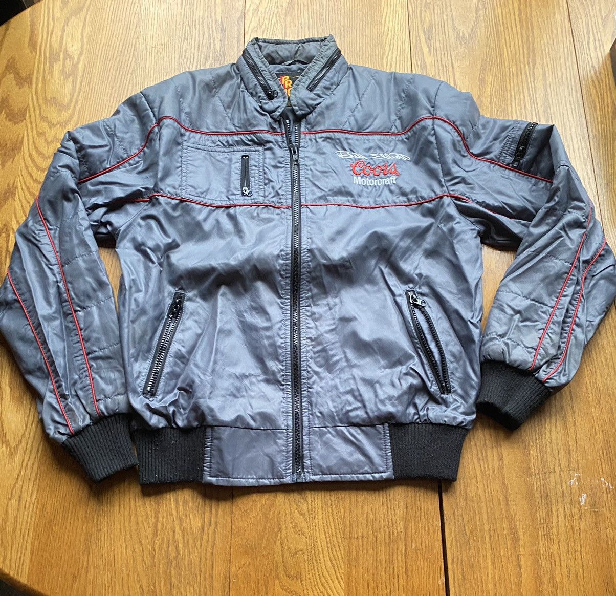 NASCAR Coors Motorcraft Bill Elliot NASCAR jacket Size US M / EU 48-50 / 2 - 1 Thumbnail
