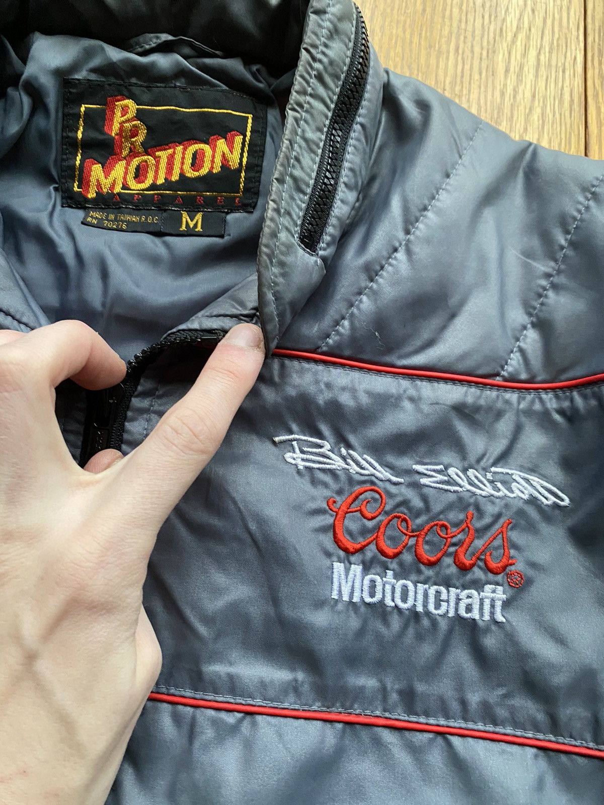 NASCAR Coors Motorcraft Bill Elliot NASCAR jacket Size US M / EU 48-50 / 2 - 2 Thumbnail