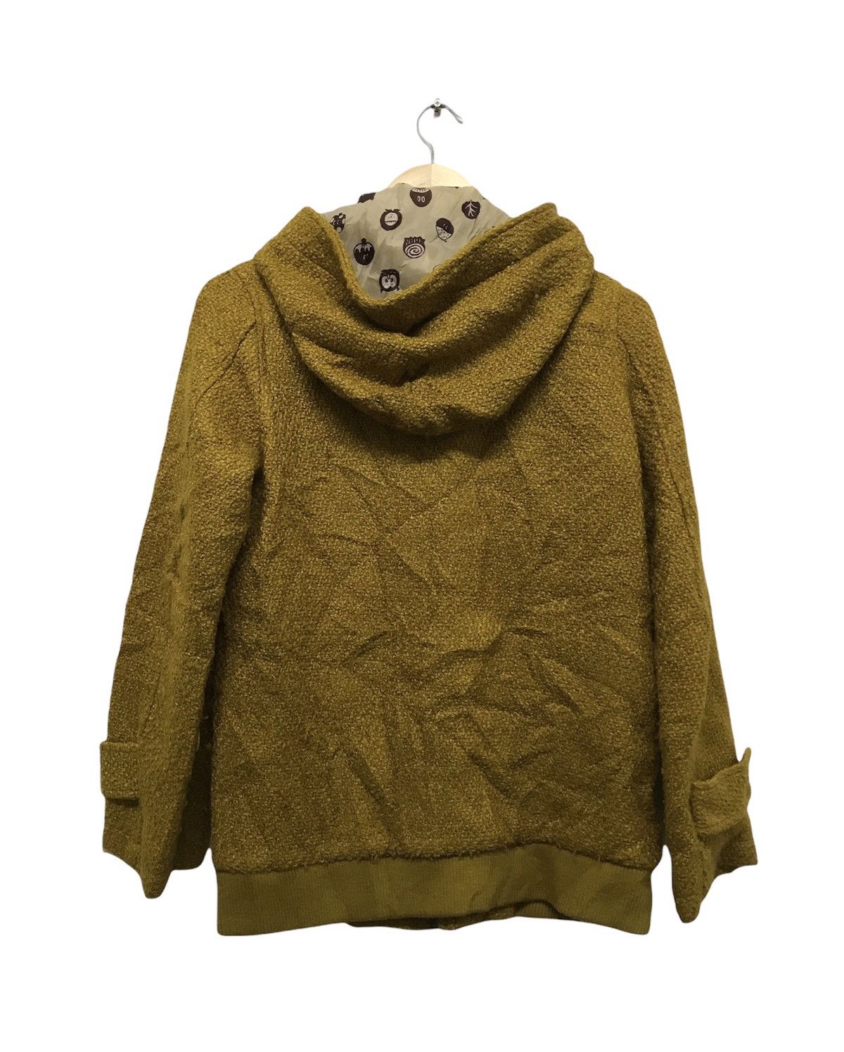 Issey Miyake Ne-net by Issey Miyake Knit Wool Duffle Coat Jacket Size S / US 4 / IT 40 - 5 Thumbnail