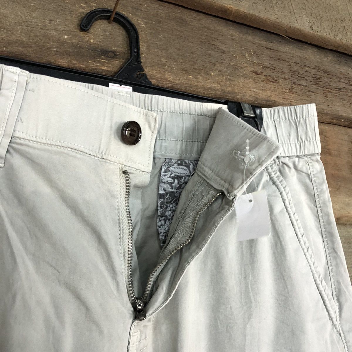 Japanese Brand DL Fashion White faded Multipocket Jogger Pants #4393 Size 30" / US 8 / IT 44 - 9 Thumbnail