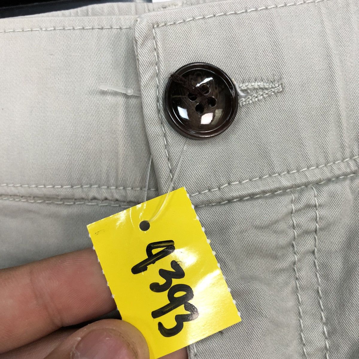 Japanese Brand DL Fashion White faded Multipocket Jogger Pants #4393 Size 30" / US 8 / IT 44 - 7 Thumbnail