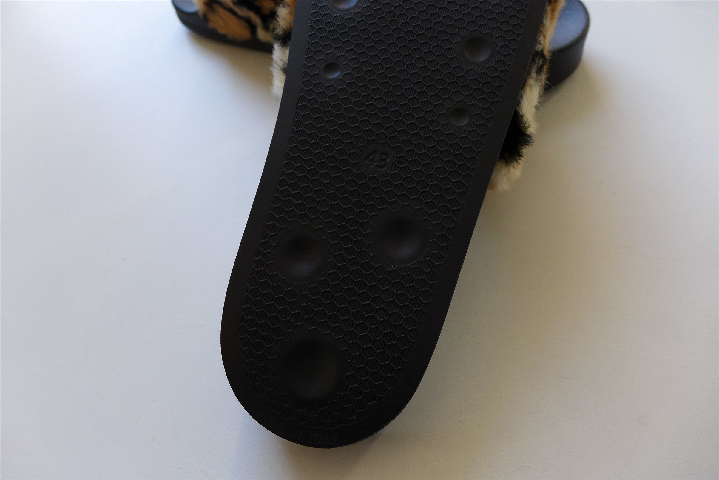 Marni Marni Logo Slides - Leopard Print Faux Fur Size US 10 / EU 43 - 8 Thumbnail