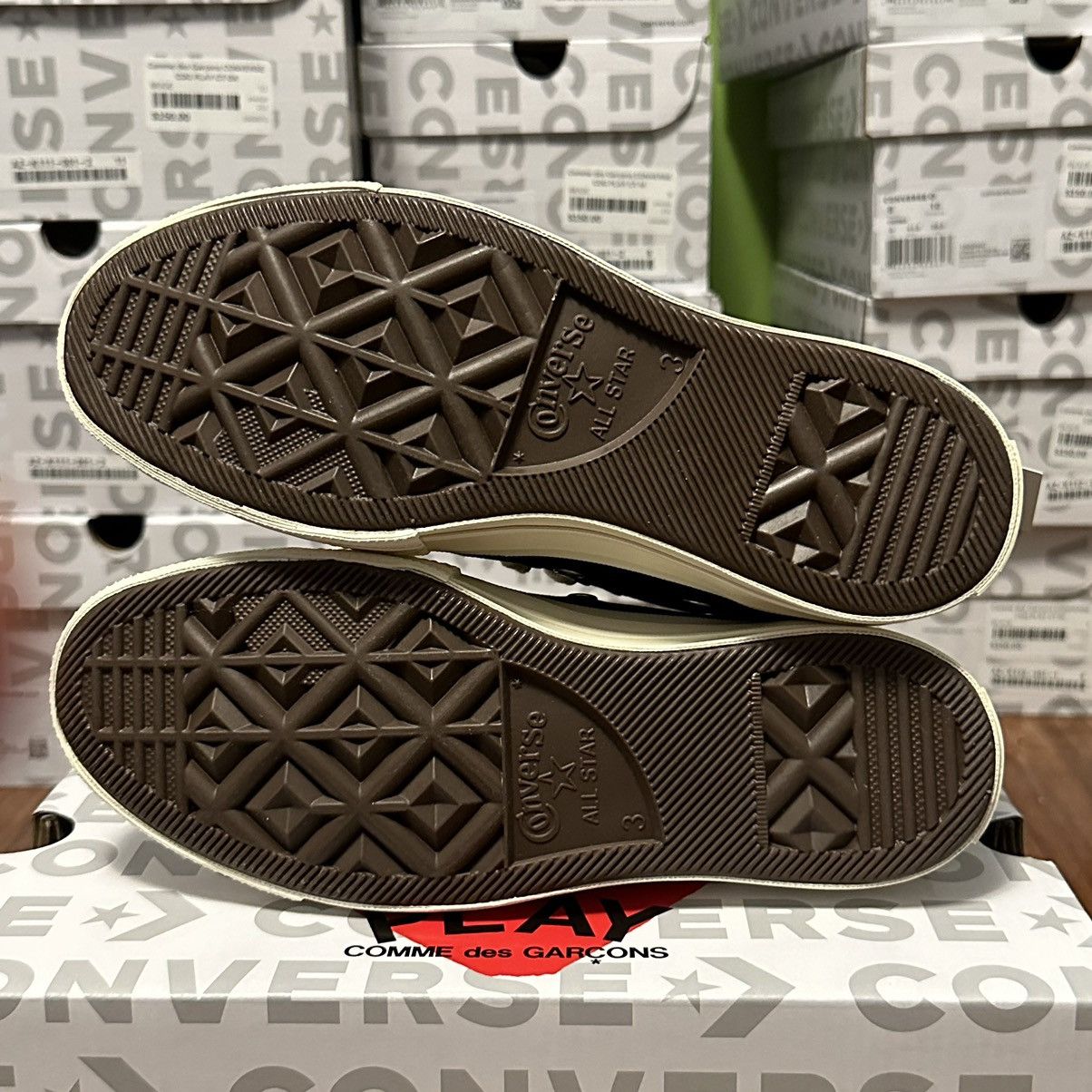 Comme des Garcons MANY SIZES CDG Converse High Comme des Garcons Black Size US 8 / EU 41 - 6 Thumbnail