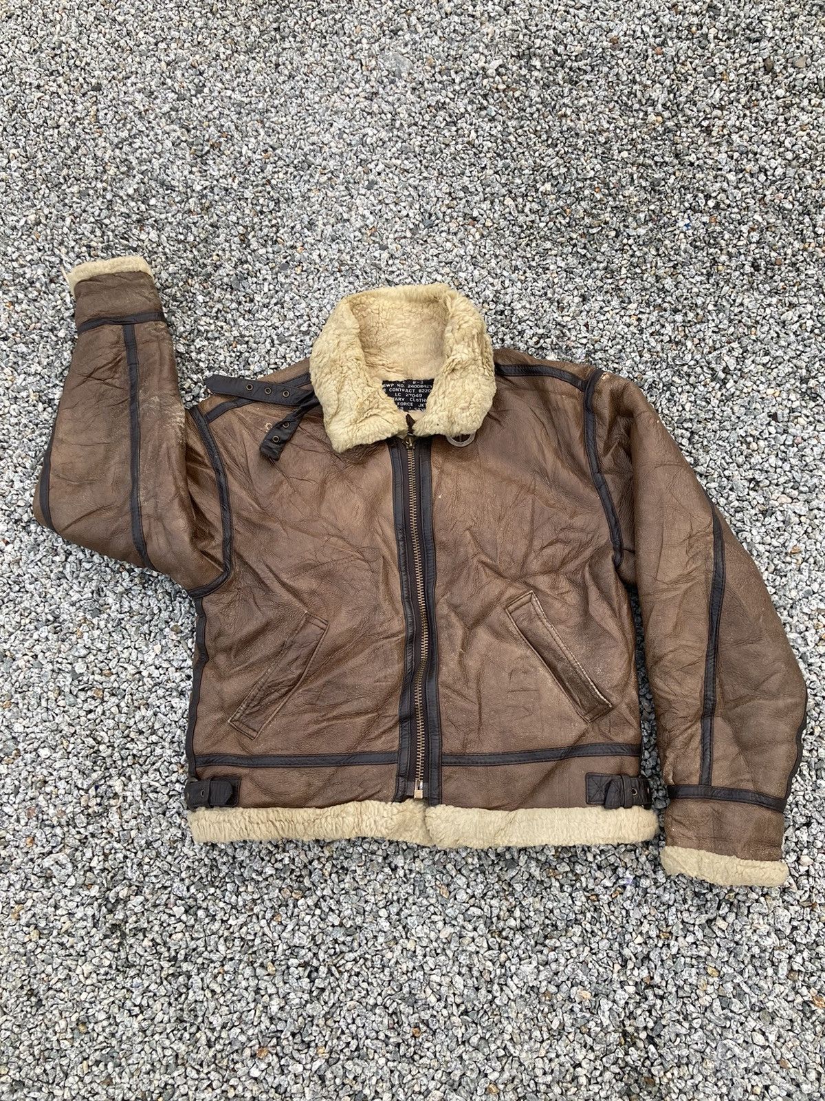 Other Type B3 US Army Air Force Leather Jacket Size US M / EU 48-50 / 2 - 1 Thumbnail
