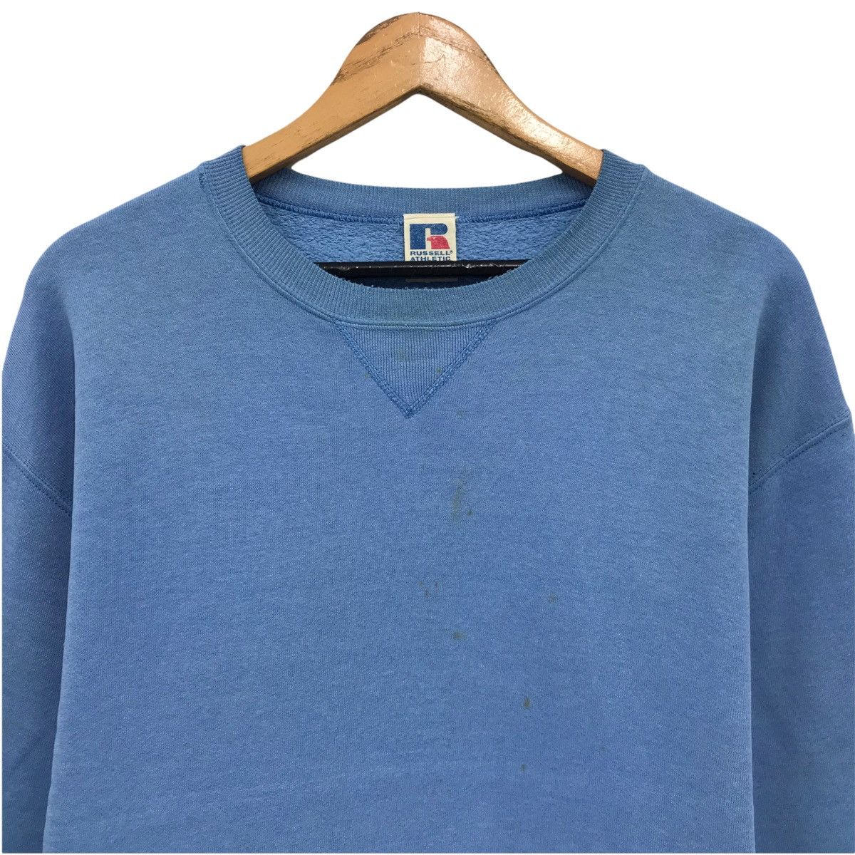 Vintage Vintage Plain Russell Athletic Sweatshirt Size US M / EU 48-50 / 2 - 2 Thumbnail