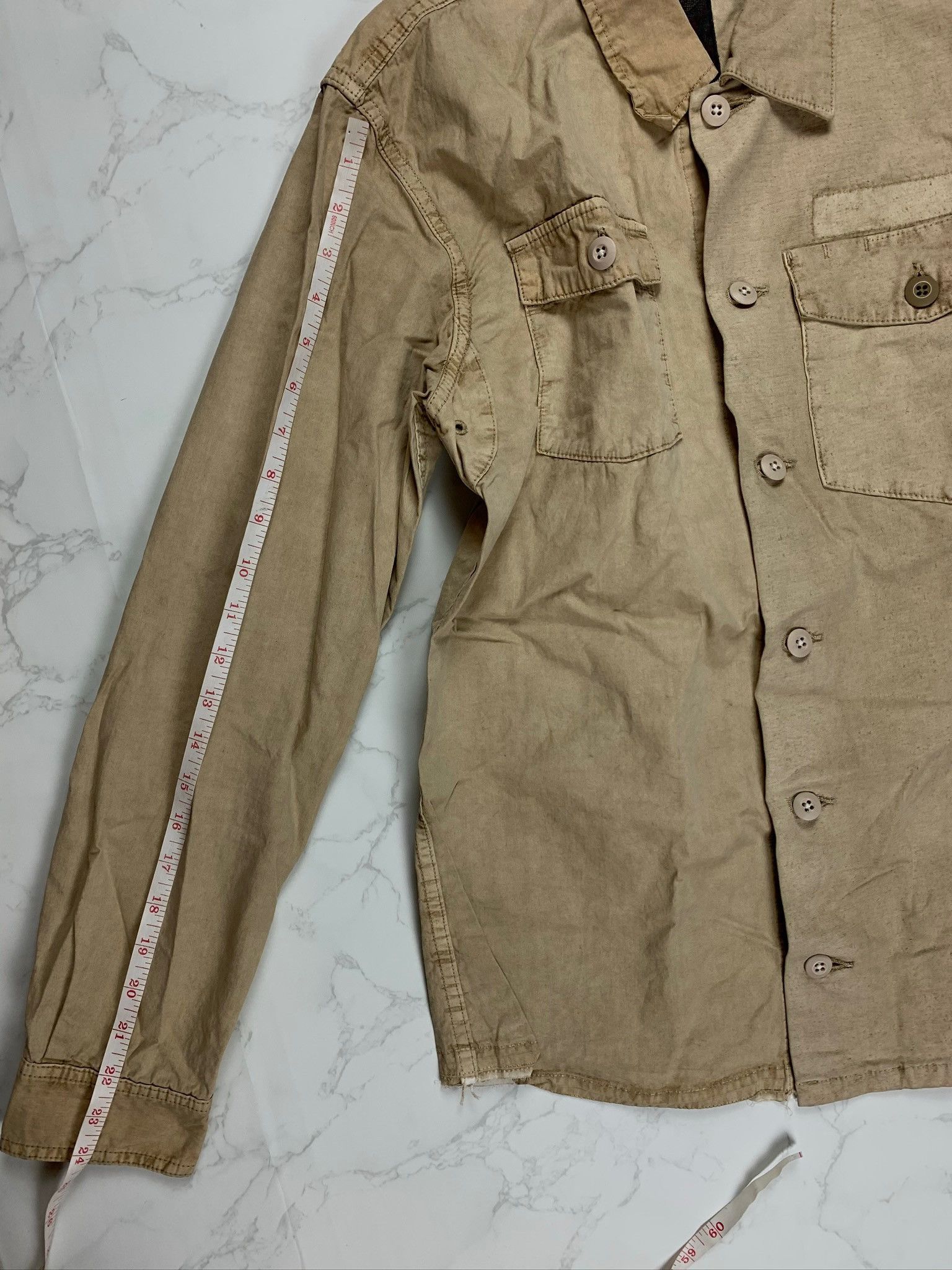 John Elliott 🔥[SALE]🔥 John Elliott Selfridges Distorted Dune Shirt Size US M / EU 48-50 / 2 - 9 Thumbnail