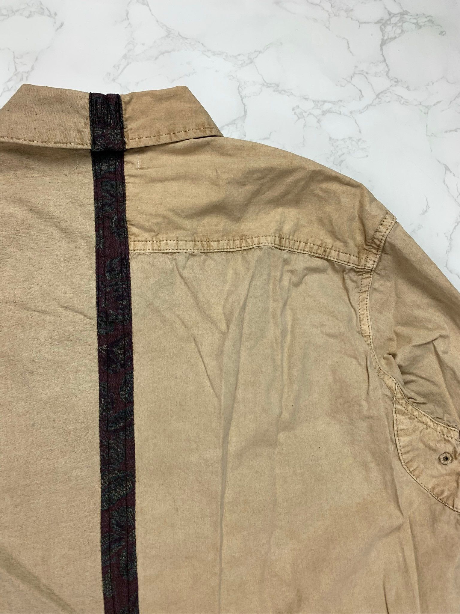John Elliott 🔥[SALE]🔥 John Elliott Selfridges Distorted Dune Shirt Size US M / EU 48-50 / 2 - 17 Thumbnail