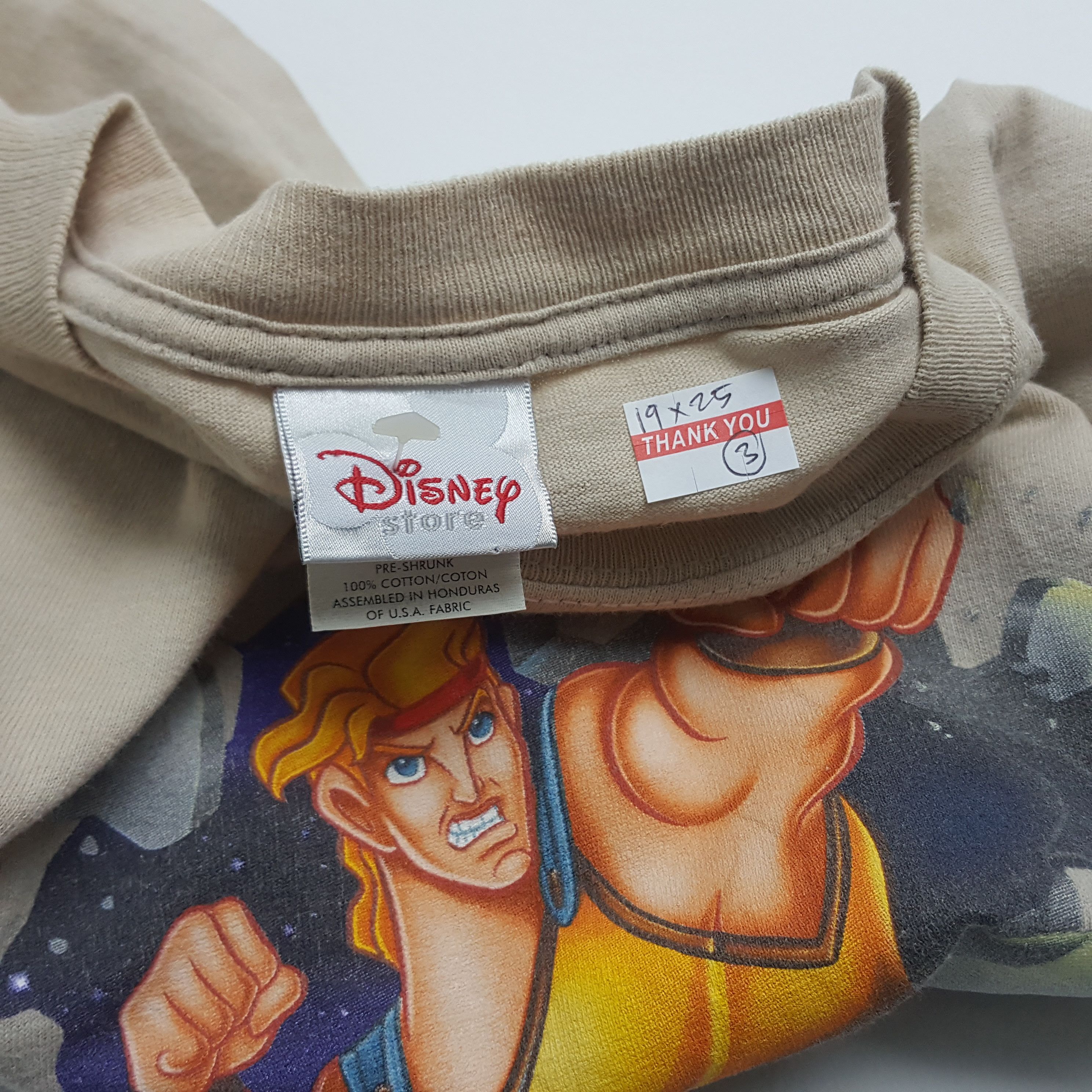 Cartoon Network × Disney × Vintage Vintage Hercules Disney's Animation Adventure t-shirt Size US S / EU 44-46 / 1 - 3 Thumbnail
