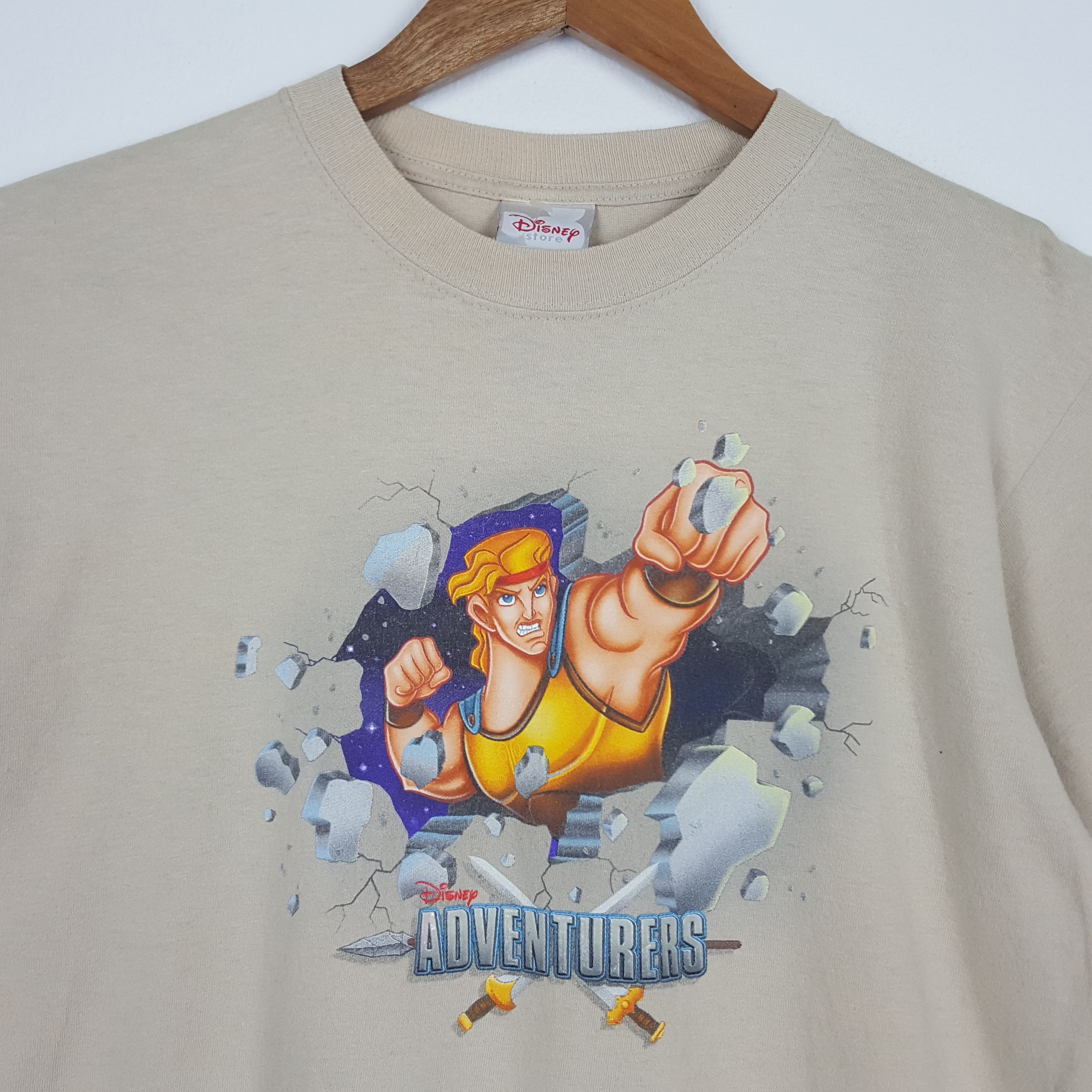 Cartoon Network × Disney × Vintage Vintage Hercules Disney's Animation Adventure t-shirt Size US S / EU 44-46 / 1 - 2 Thumbnail