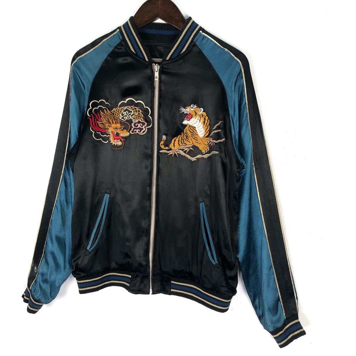 Japanese Brand Vintage Reversible Sukajan Souvenir Jacket Size US M / EU 48-50 / 2 - 8 Thumbnail