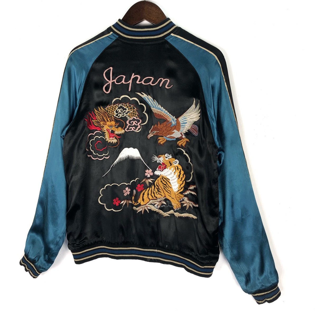 Japanese Brand Vintage Reversible Sukajan Souvenir Jacket Size US M / EU 48-50 / 2 - 7 Thumbnail
