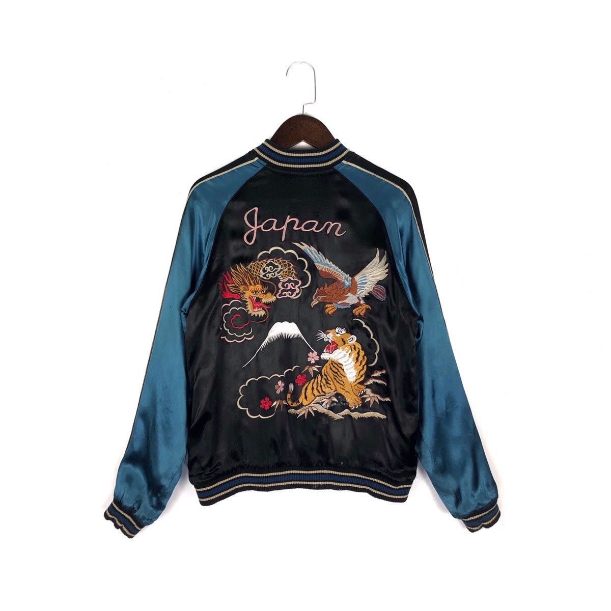 Japanese Brand Vintage Reversible Sukajan Souvenir Jacket Size US M / EU 48-50 / 2 - 1 Thumbnail