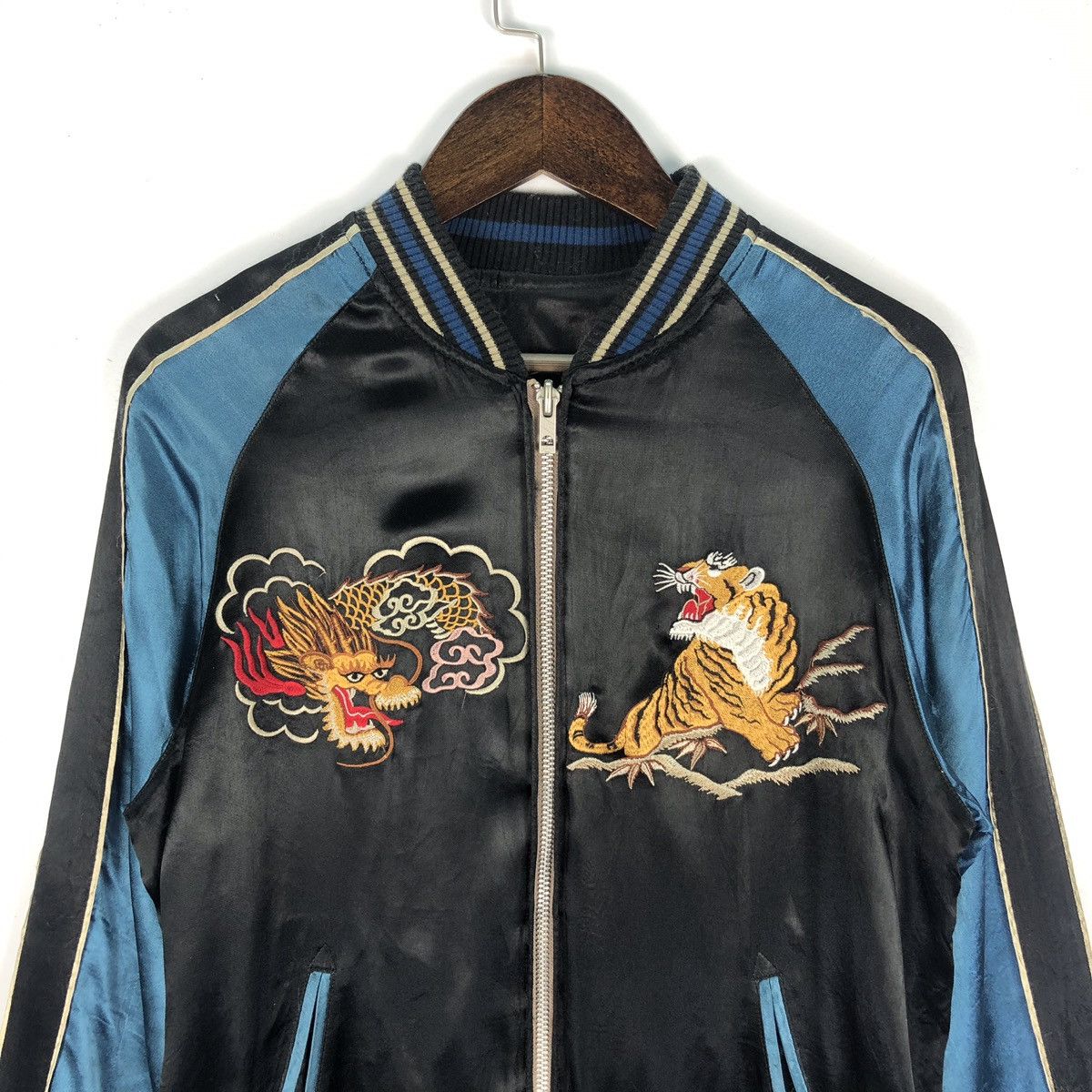Japanese Brand Vintage Reversible Sukajan Souvenir Jacket Size US M / EU 48-50 / 2 - 12 Thumbnail
