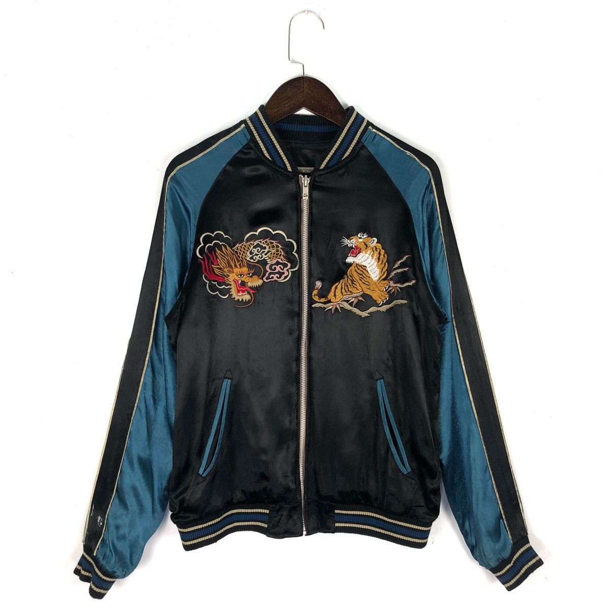 Japanese Brand Vintage Reversible Sukajan Souvenir Jacket Size US M / EU 48-50 / 2 - 3 Thumbnail