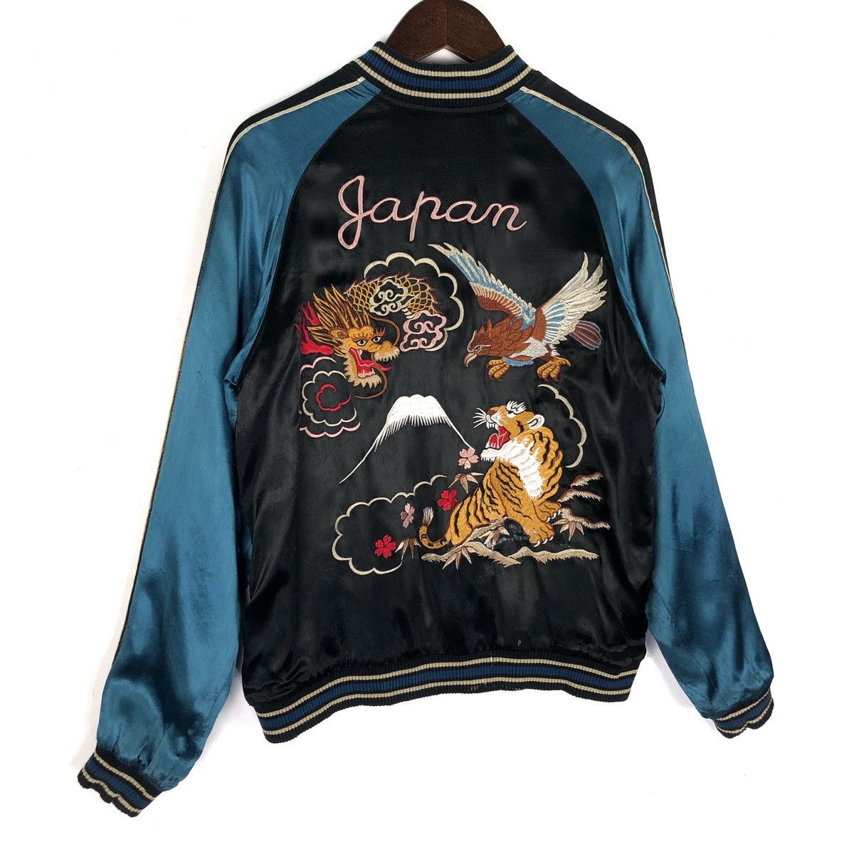 Japanese Brand Vintage Reversible Sukajan Souvenir Jacket Size US M / EU 48-50 / 2 - 6 Thumbnail