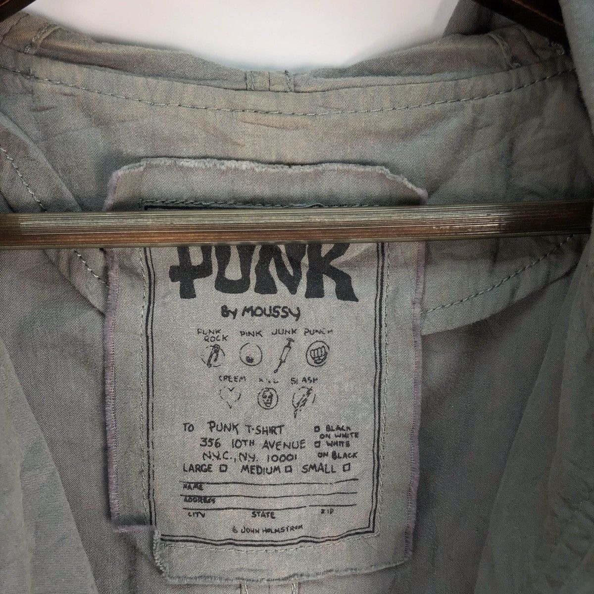 Japanese Brand × Seditionaries Moussy X Punk Magazine John Holmstrom Distressed Parka Size US S / EU 44-46 / 1 - 8 Thumbnail