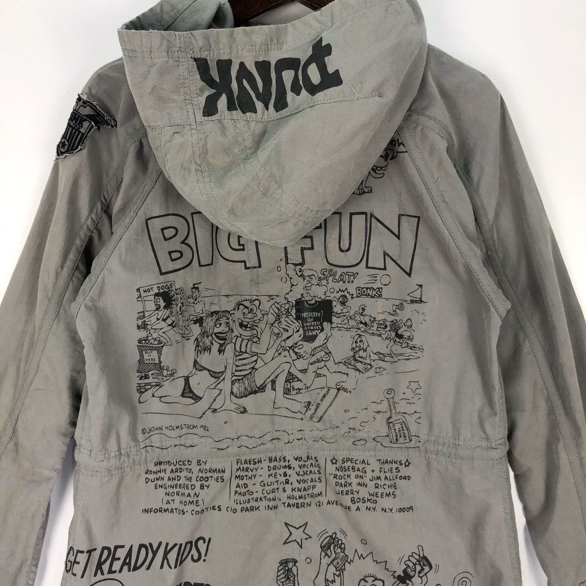 Japanese Brand × Seditionaries Moussy X Punk Magazine John Holmstrom Distressed Parka Size US S / EU 44-46 / 1 - 7 Thumbnail