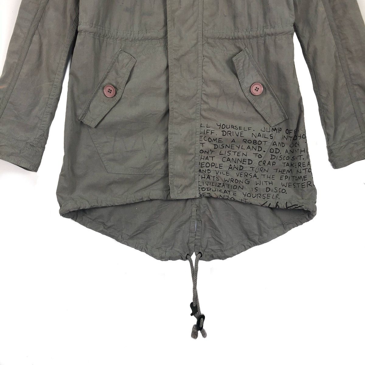 Japanese Brand × Seditionaries Moussy X Punk Magazine John Holmstrom Distressed Parka Size US S / EU 44-46 / 1 - 10 Thumbnail