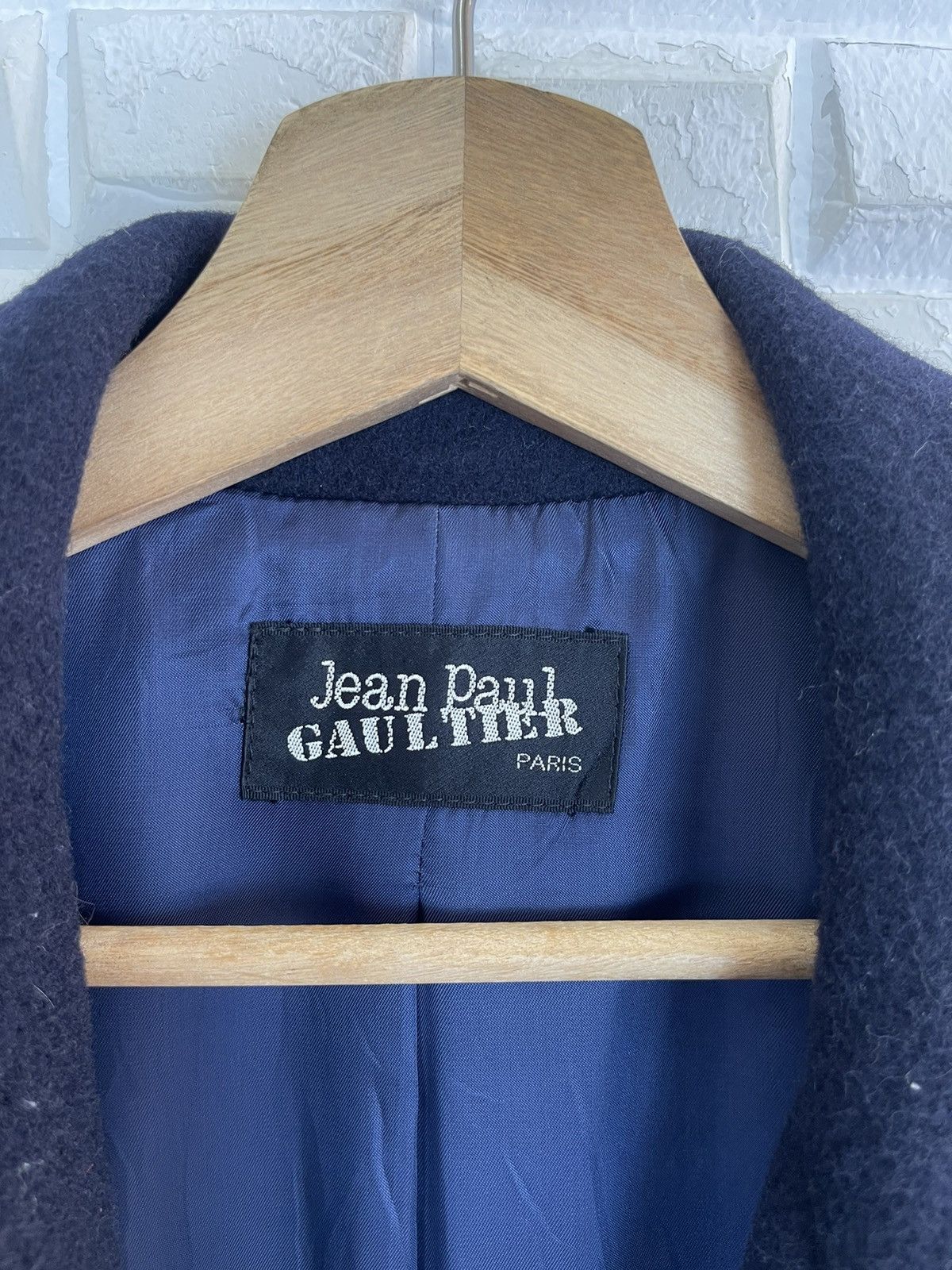Jean Paul Gaultier 🔥🚀FREE SHIPPING🚀Vtg JP Gaultier Paris Coat Cashmere Size US M / EU 48-50 / 2 - 6 Thumbnail