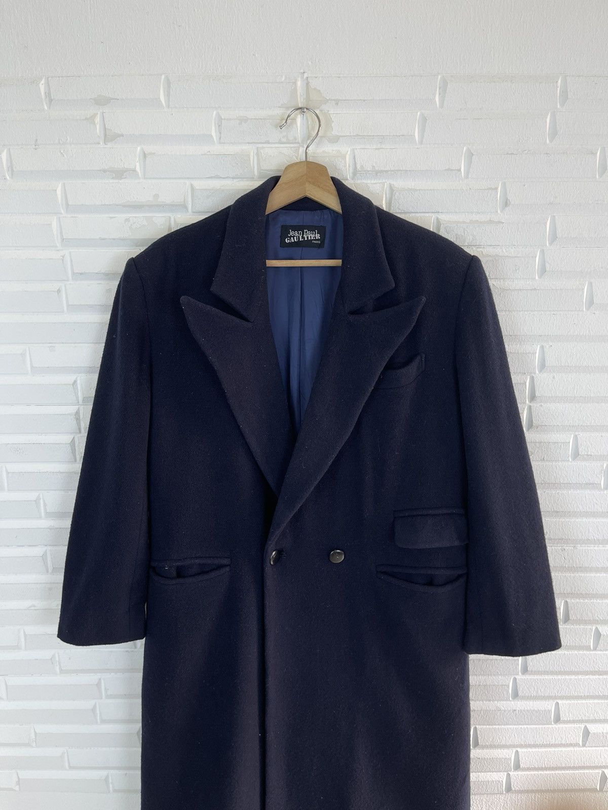 Jean Paul Gaultier 🔥🚀FREE SHIPPING🚀Vtg JP Gaultier Paris Coat Cashmere Size US M / EU 48-50 / 2 - 4 Thumbnail