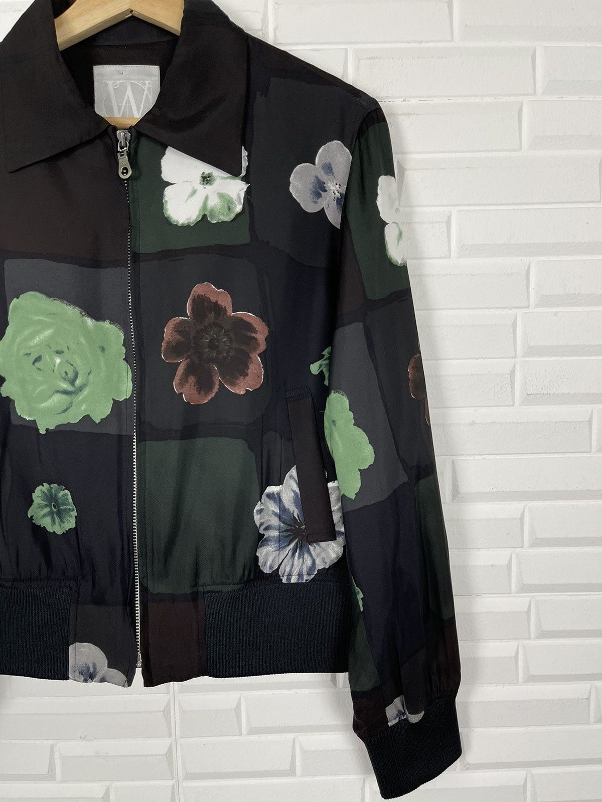Yohji Yamamoto 🔥HOT SALE 🚀 🇯🇵Vintage FLORAL DESIGN by Yohji Yamamoto Zipper Size M / US 6-8 / IT 42-44 - 3 Thumbnail