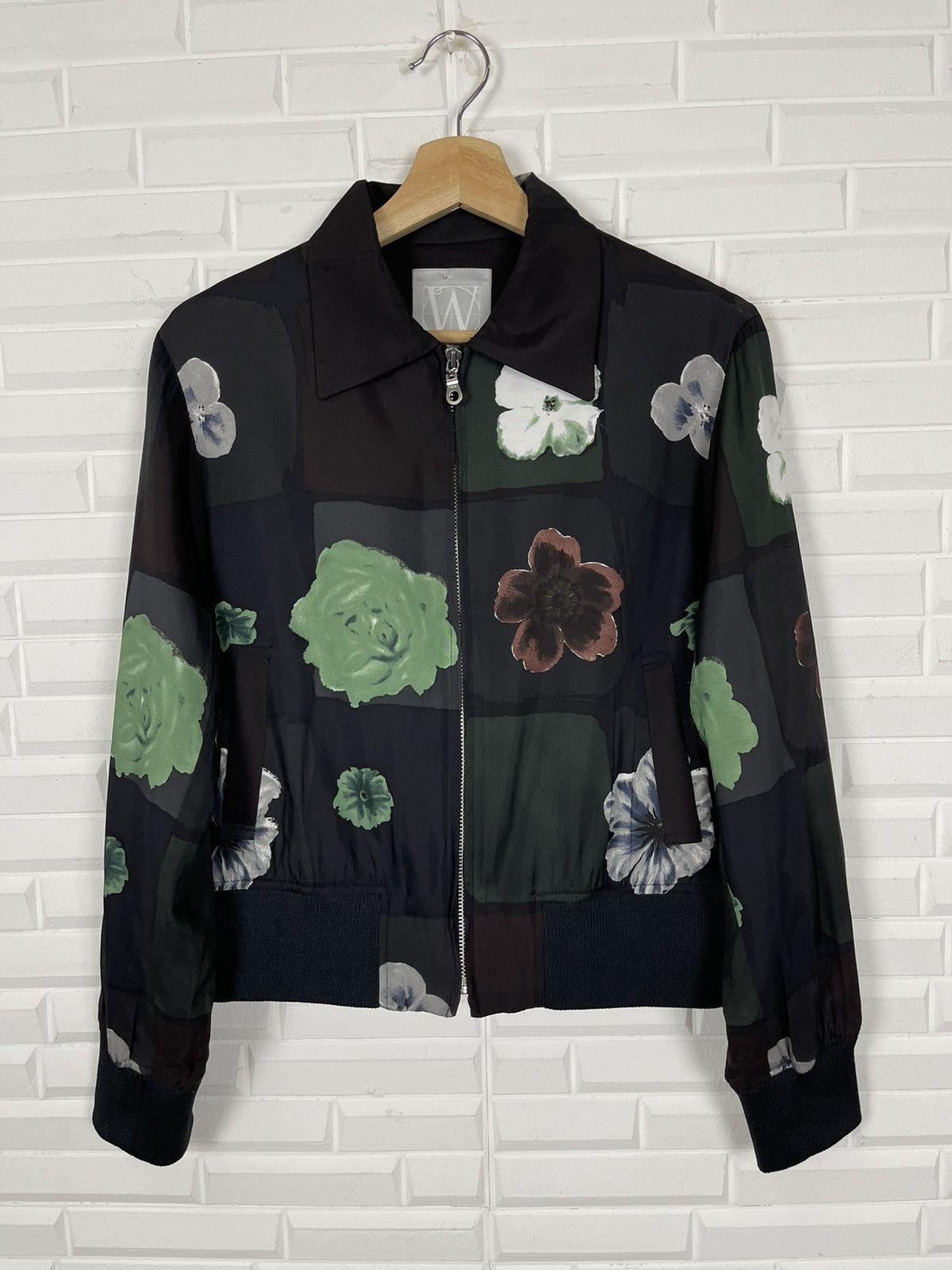 Yohji Yamamoto 🔥HOT SALE 🚀 🇯🇵Vintage FLORAL DESIGN by Yohji Yamamoto Zipper Size M / US 6-8 / IT 42-44 - 2 Thumbnail