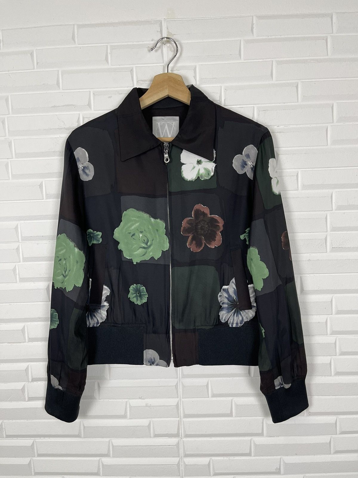 Yohji Yamamoto 🔥HOT SALE 🚀 🇯🇵Vintage FLORAL DESIGN by Yohji Yamamoto Zipper Size M / US 6-8 / IT 42-44 - 1 Thumbnail