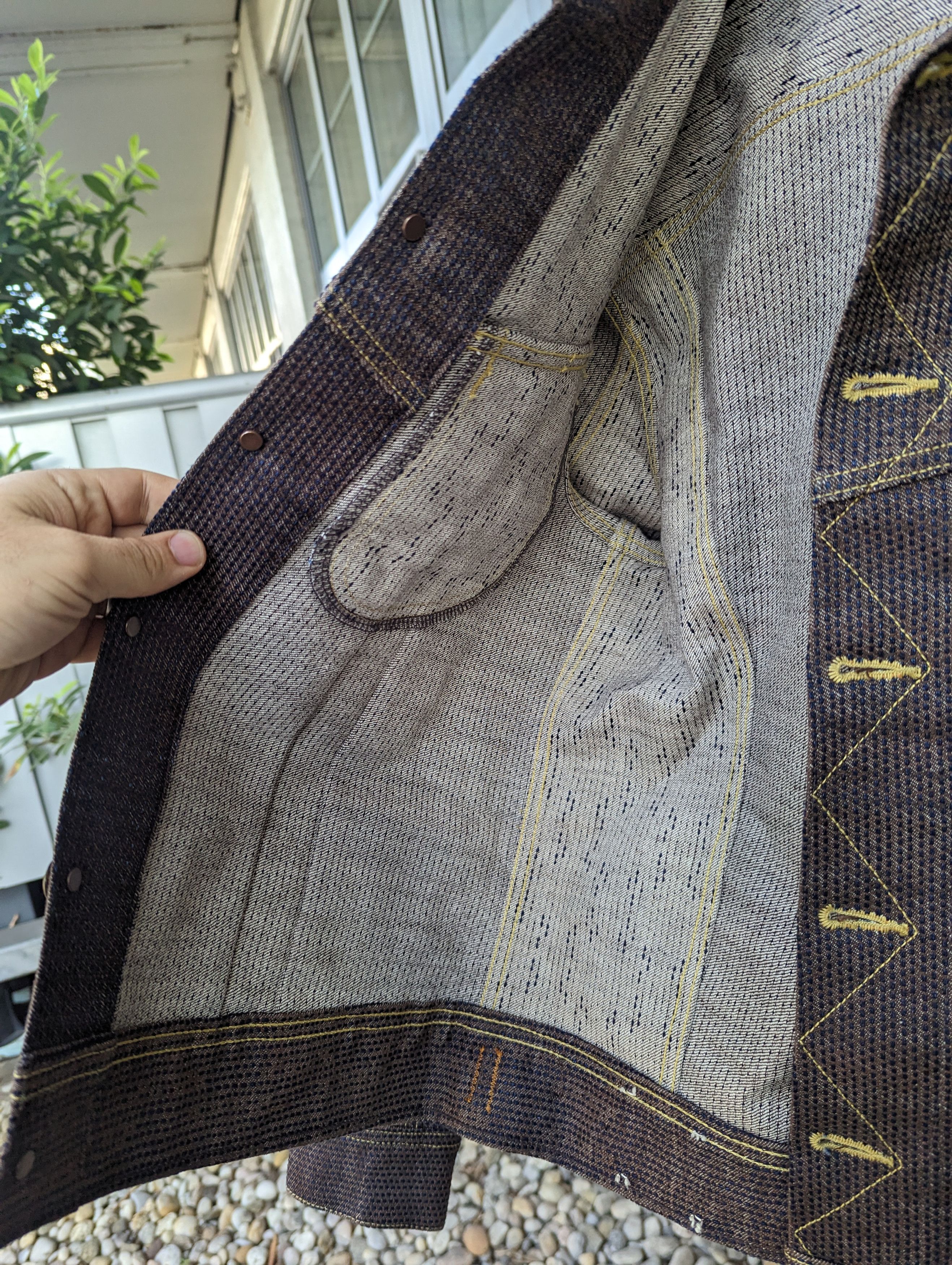 Kapital Kapital century denim jacket - Size 42 -Westerner no.5s