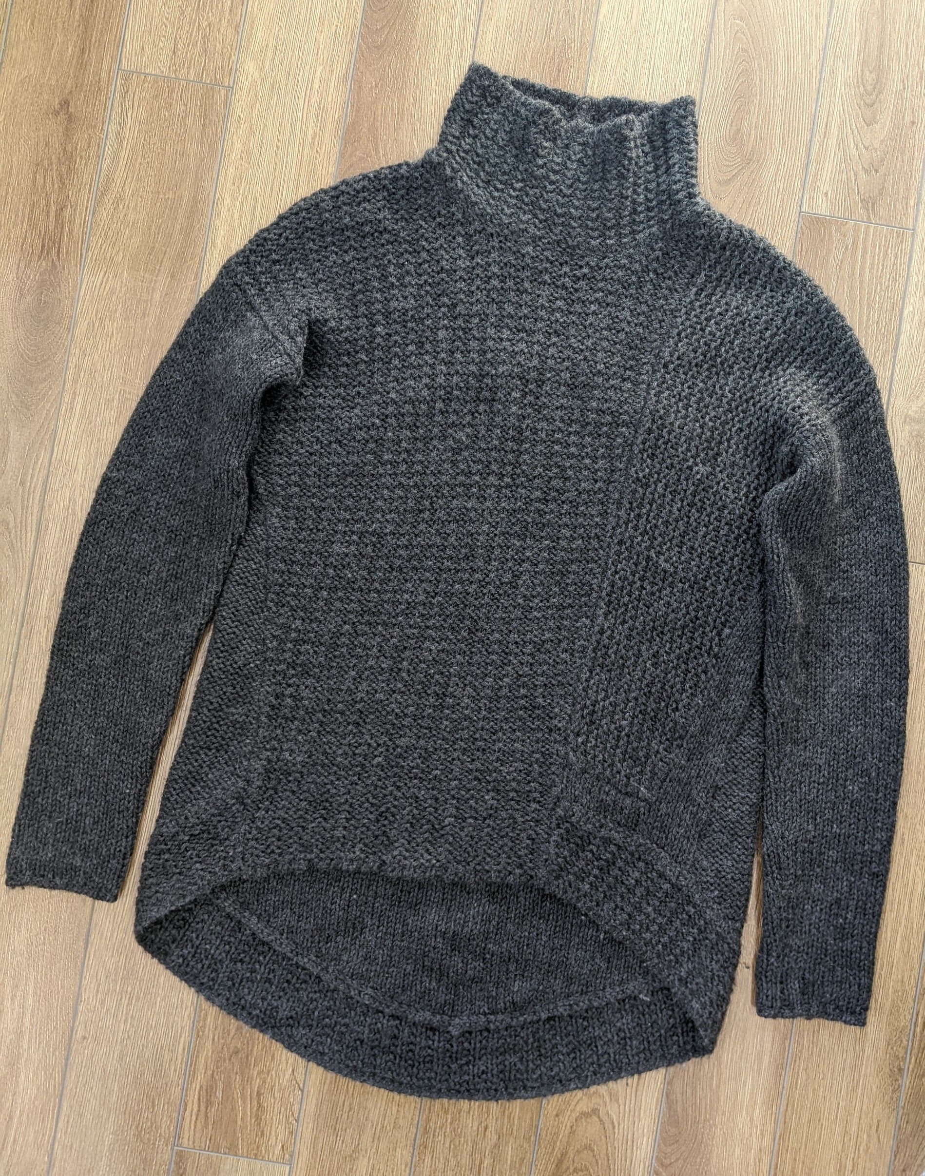 Pre-owned Helmut Lang Alpaca/wool Sweater In Brown