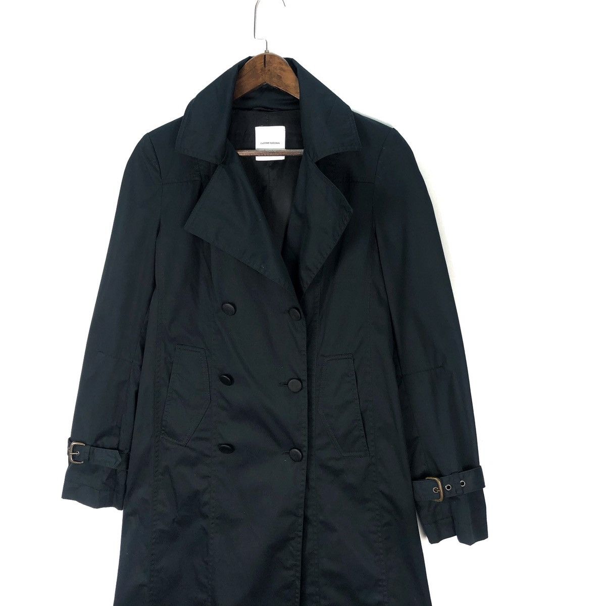 Costume National × Yohji Yamamoto Costume National Ennio CapasaTrench Coat Jacket Size 42S - 6 Thumbnail