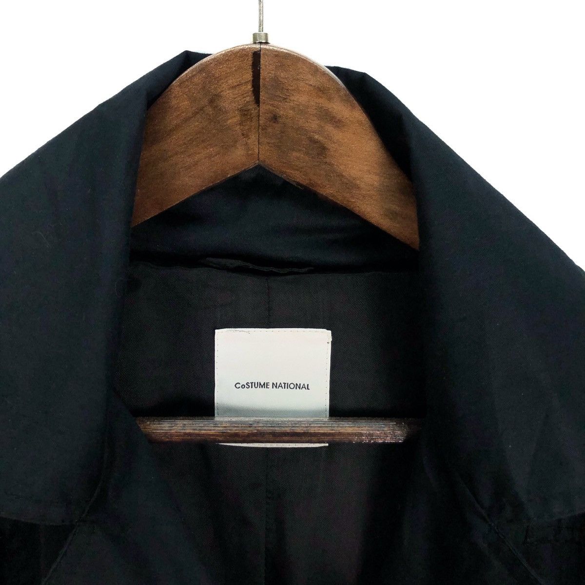 Costume National × Yohji Yamamoto Costume National Ennio CapasaTrench Coat Jacket Size 42S - 4 Thumbnail