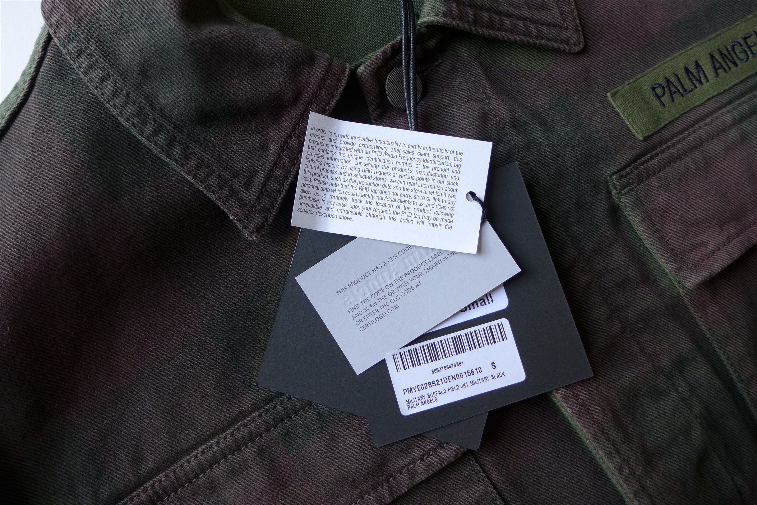 Palm Angels Palm Angels Oversized Military Buffalo Field Jacket Size US S / EU 44-46 / 1 - 9 Thumbnail
