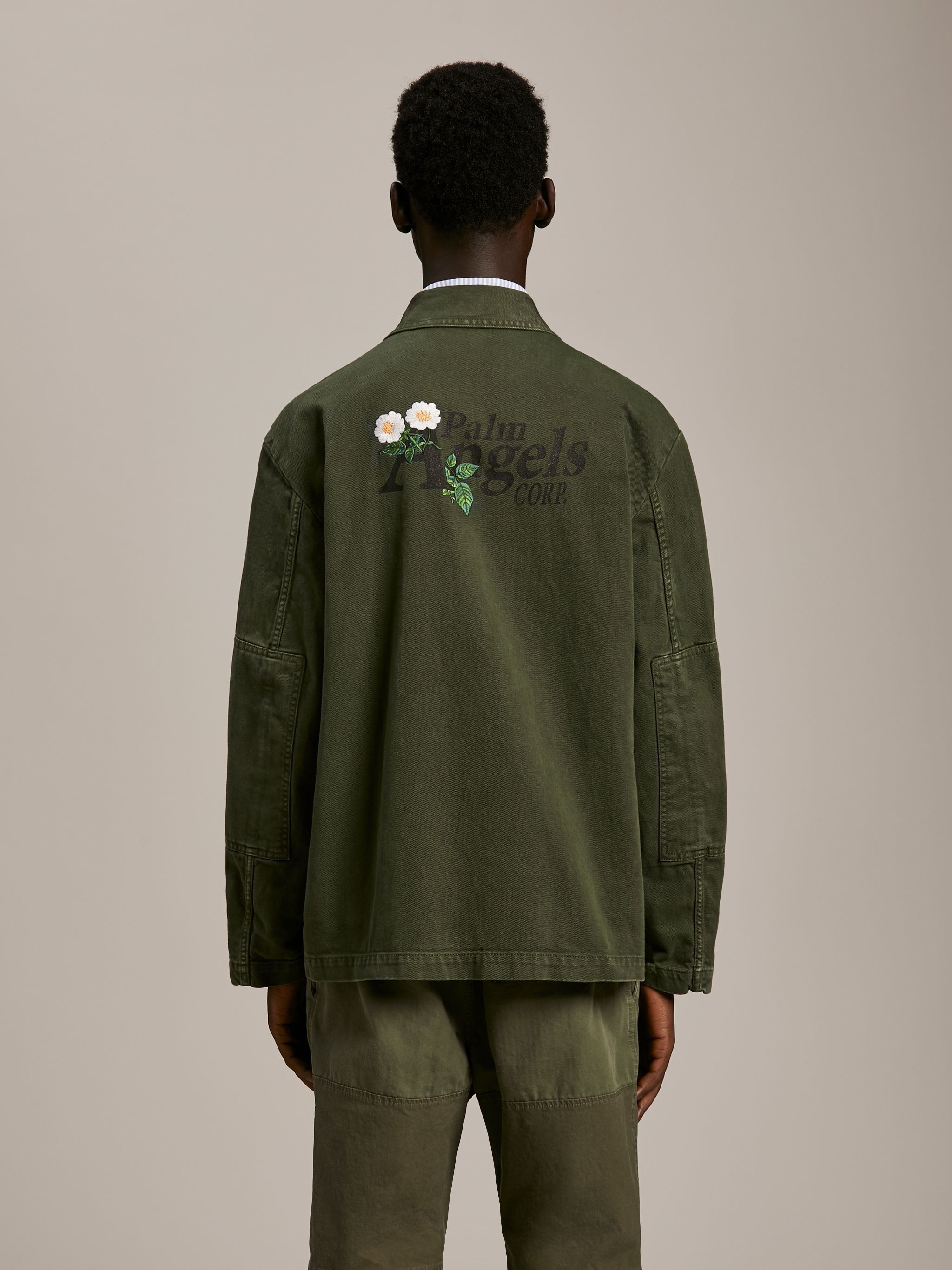 Palm Angels Palm Angels Oversized Military Buffalo Field Jacket Size US S / EU 44-46 / 1 - 16 Thumbnail
