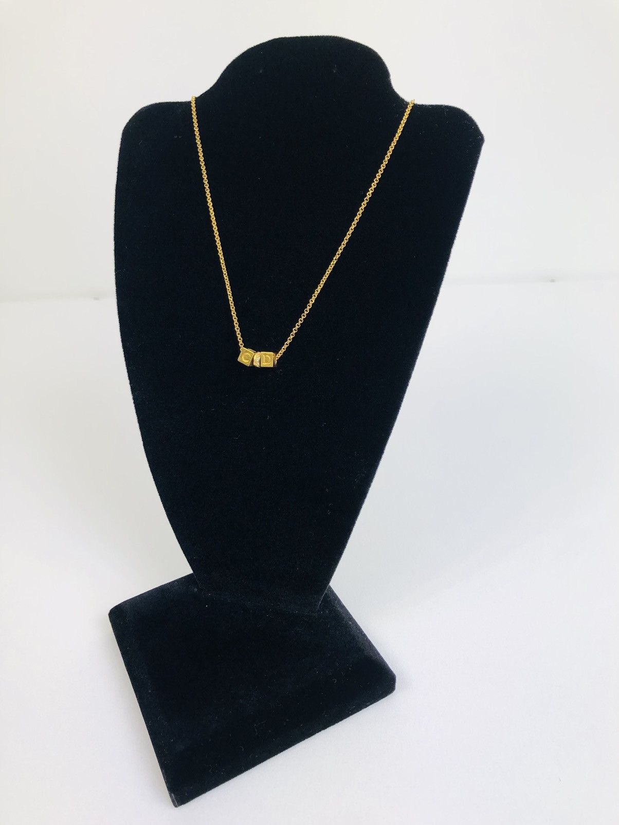 image of Dior Dice Necklace in Gold, Men's