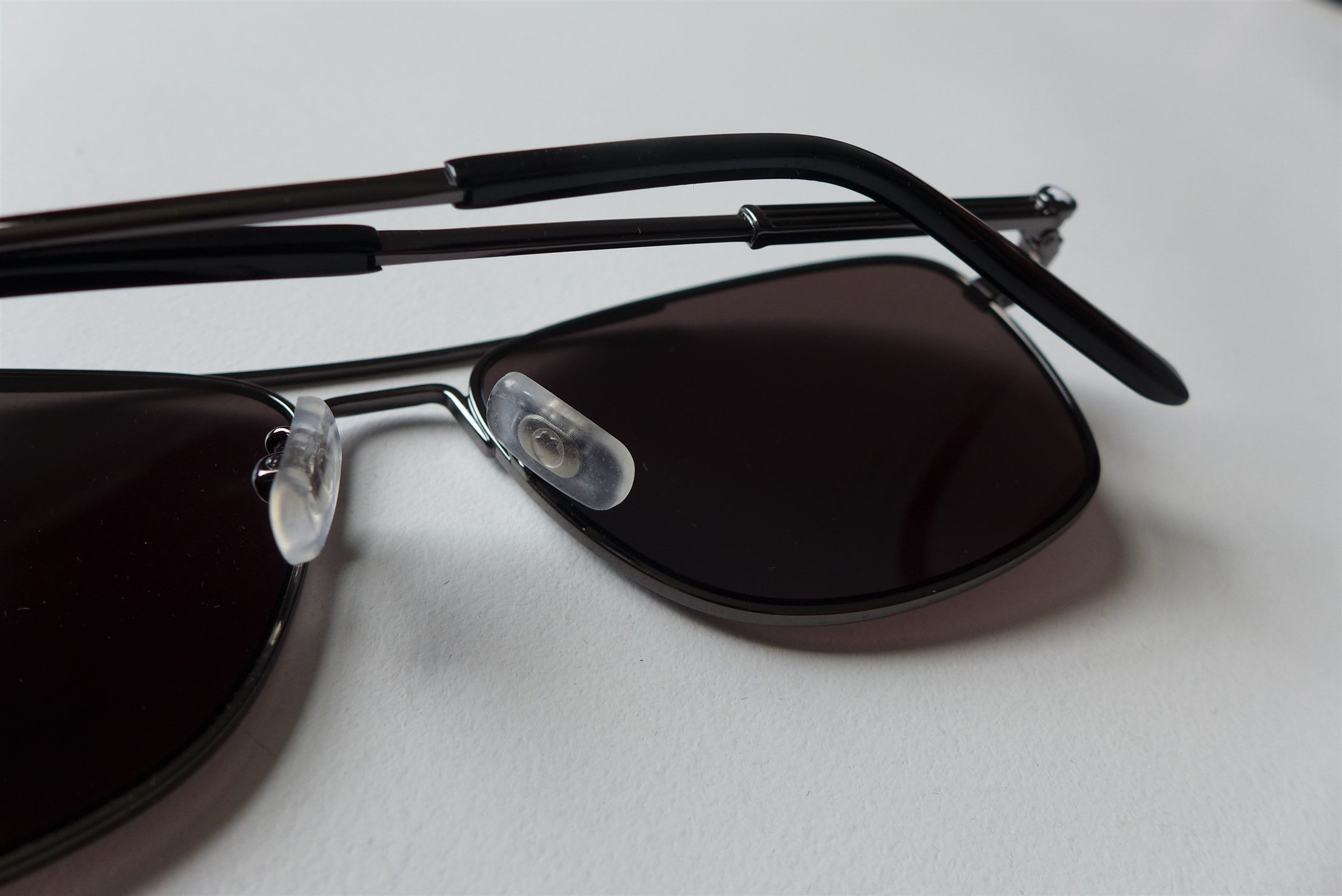 Montblanc Montblanc Aviator Polarized Sunglasses - Gunmetal Grey Size ONE SIZE - 6 Thumbnail
