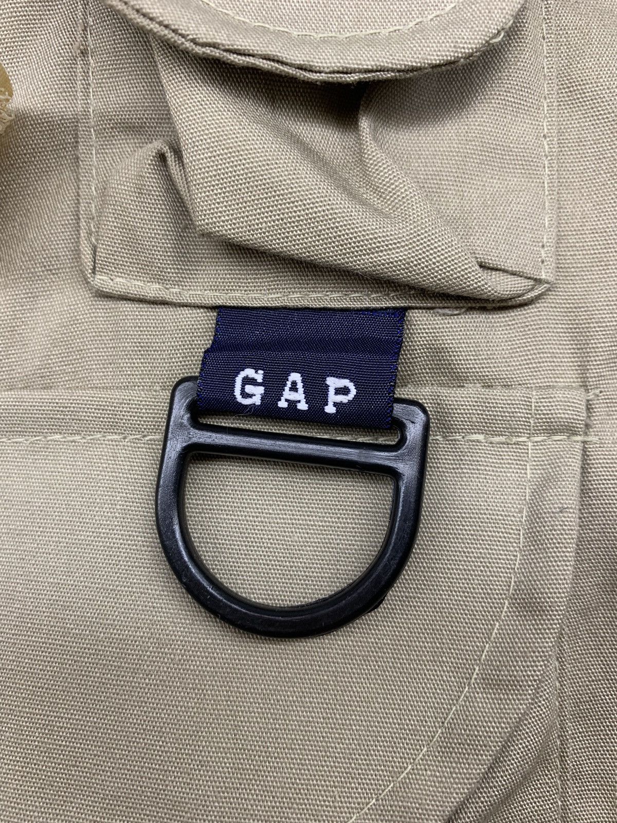 Gap × Japanese Brand Vintage GAP Tactical Utility Pocket Vests Size US M / EU 48-50 / 2 - 3 Thumbnail